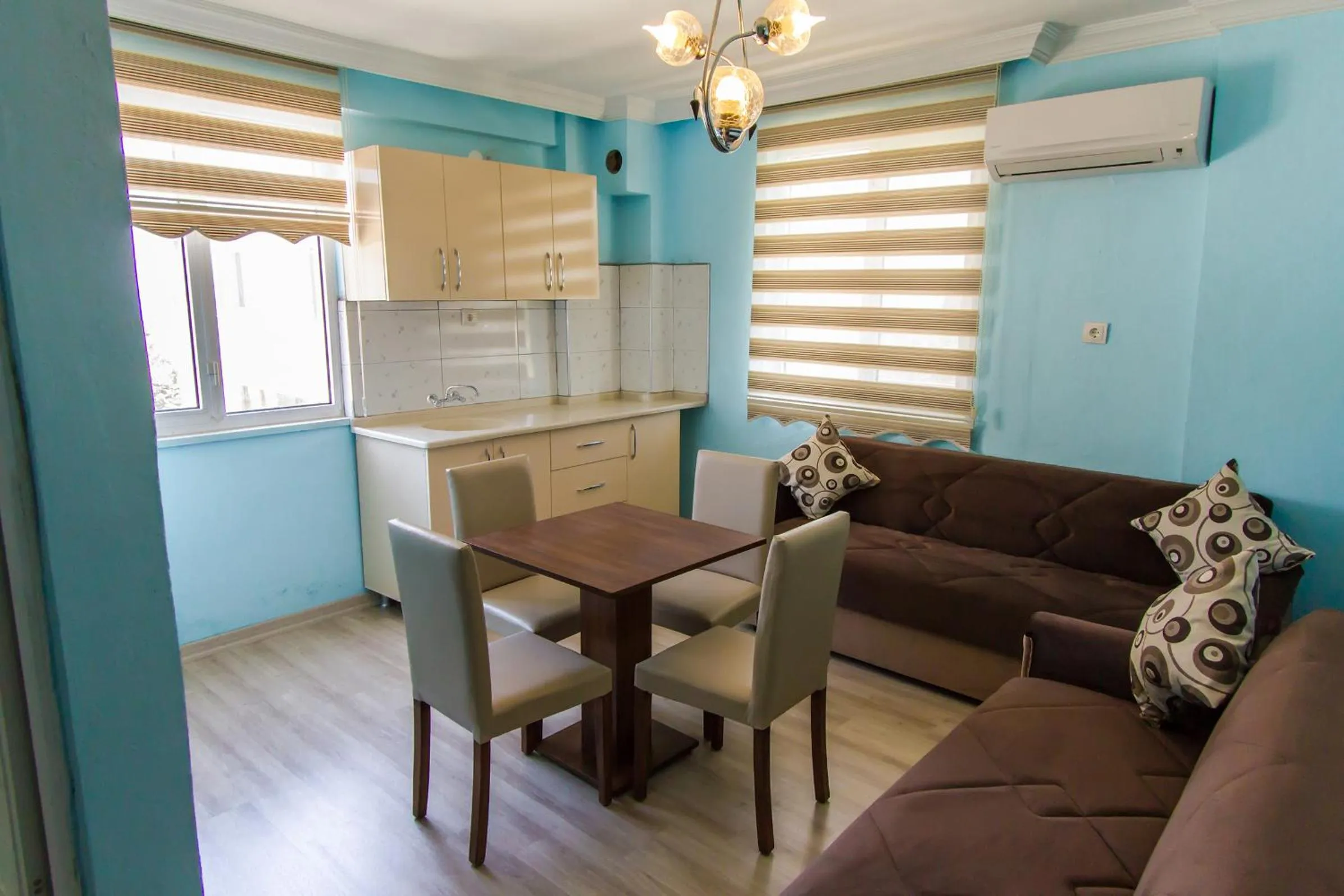 Kitchen or kitchenette in Misa Pension Apart