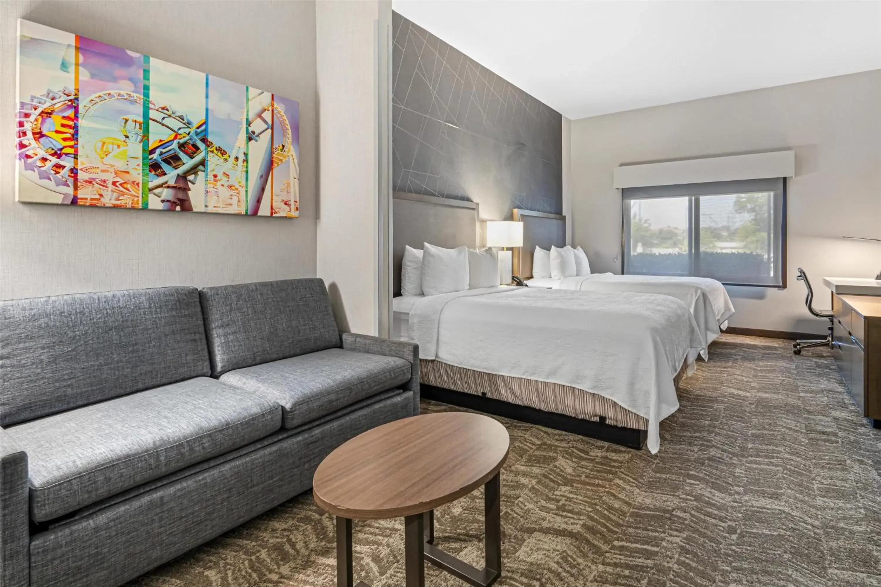 Queen Suite with Two Queen Beds - Disability Access in Best Western Valencia/Six Flags Inn & Suites Queen Suite with Two Queen Beds - Disability Access in Best Western Valencia/Six Flags Inn & Suites