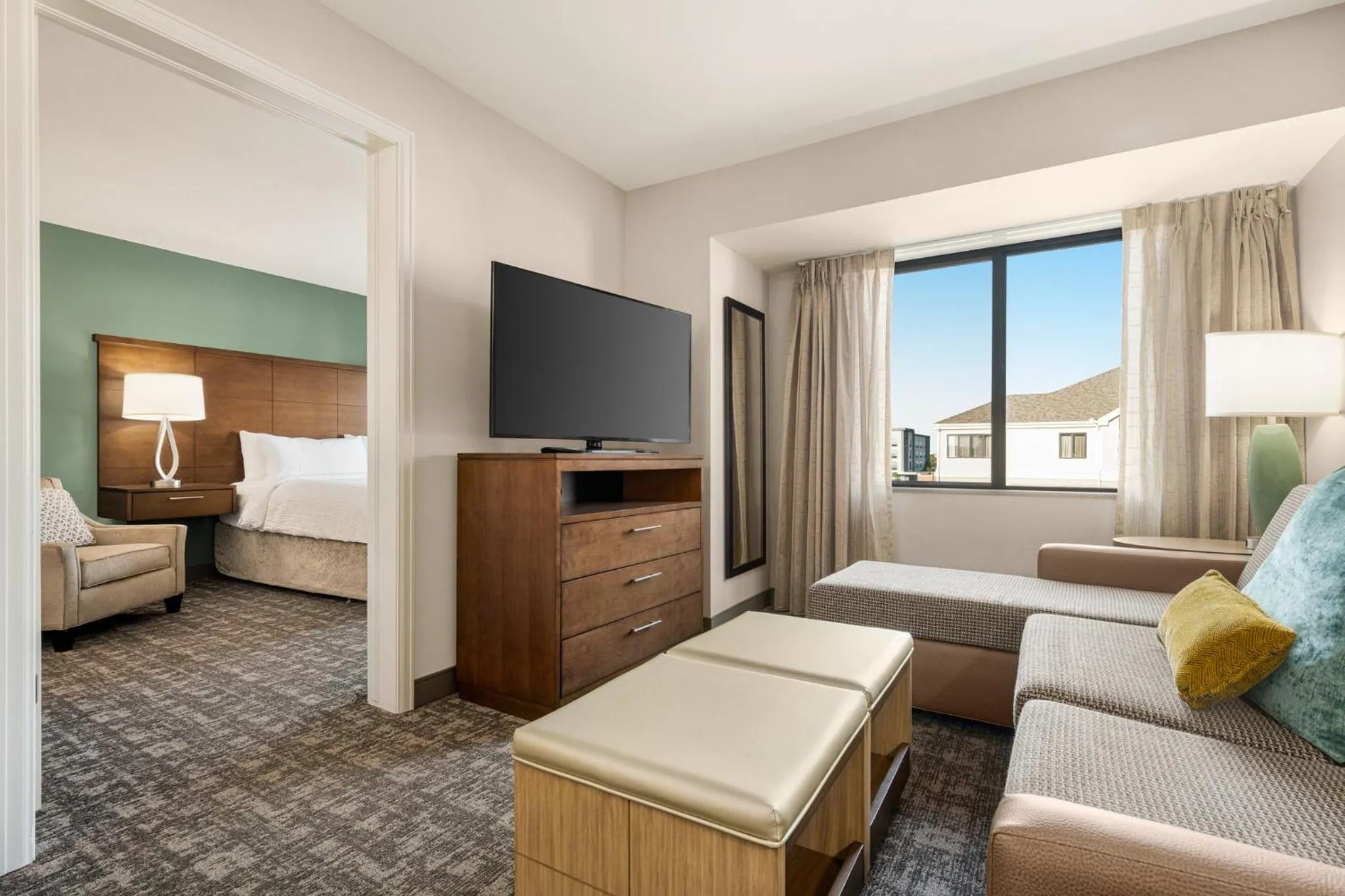 Bedroom, Bed in Staybridge Suites Oklahoma City-Quail Springs by IHG