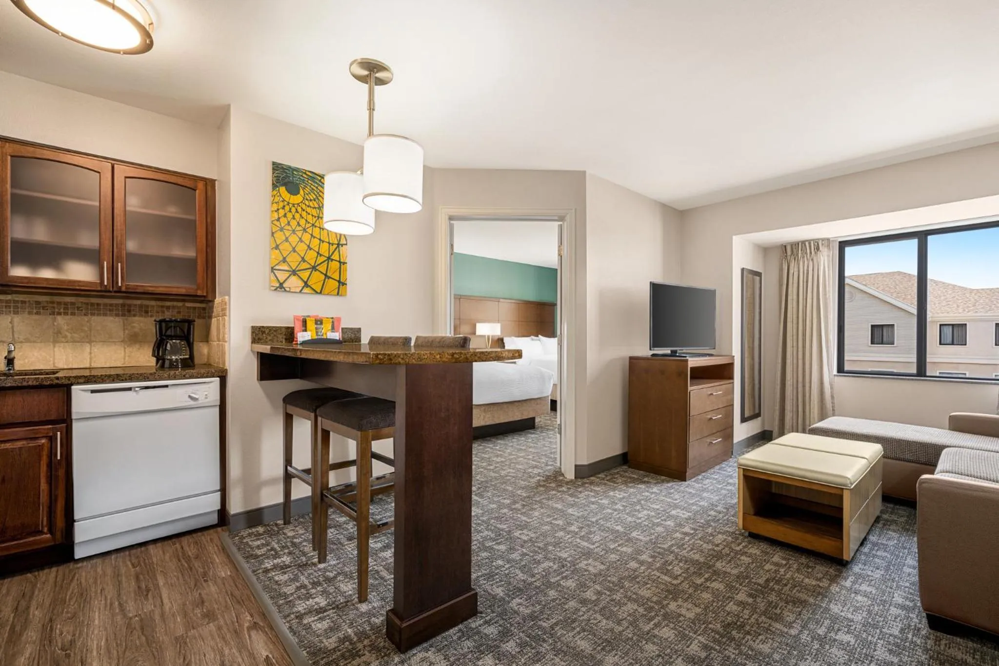 Bedroom, Bed in Staybridge Suites Oklahoma City-Quail Springs by IHG
