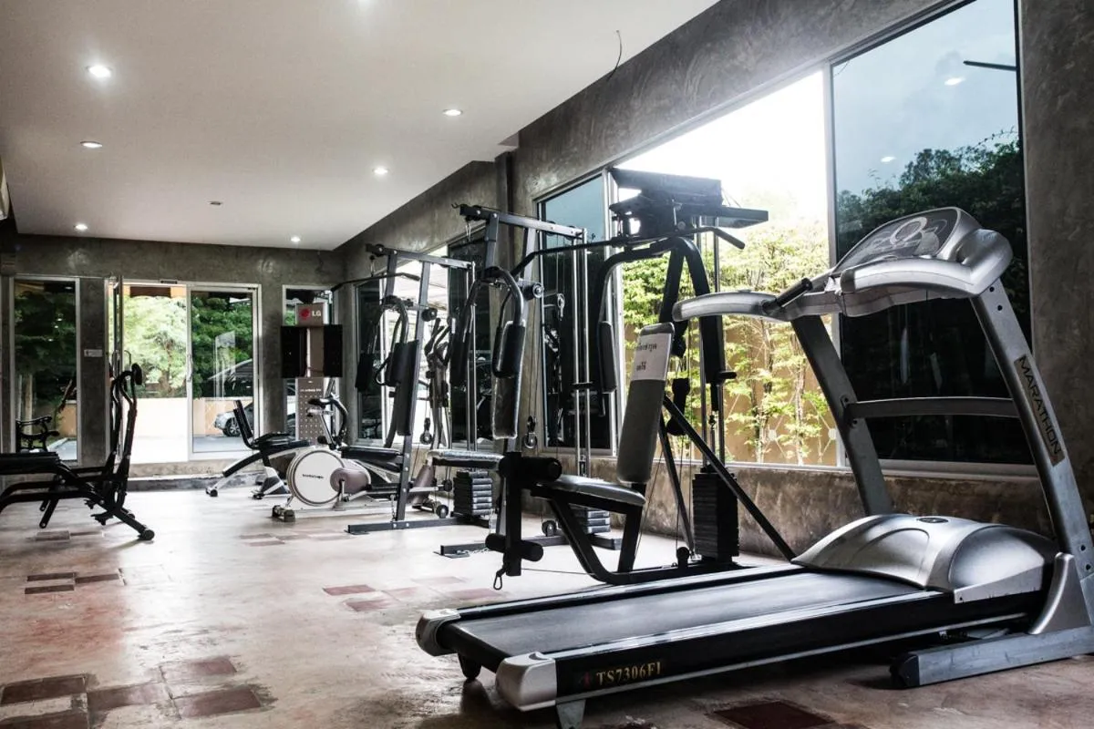 Fitness centre/facilities in Madina Rayong Hotel