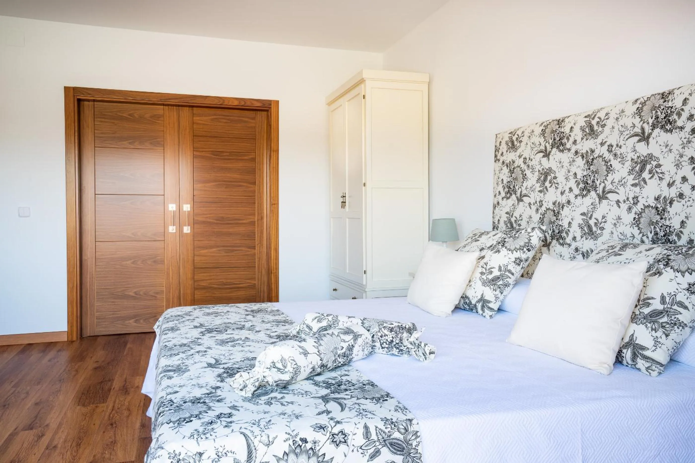 Decorative detail, Bed in Villa Marín Toledo