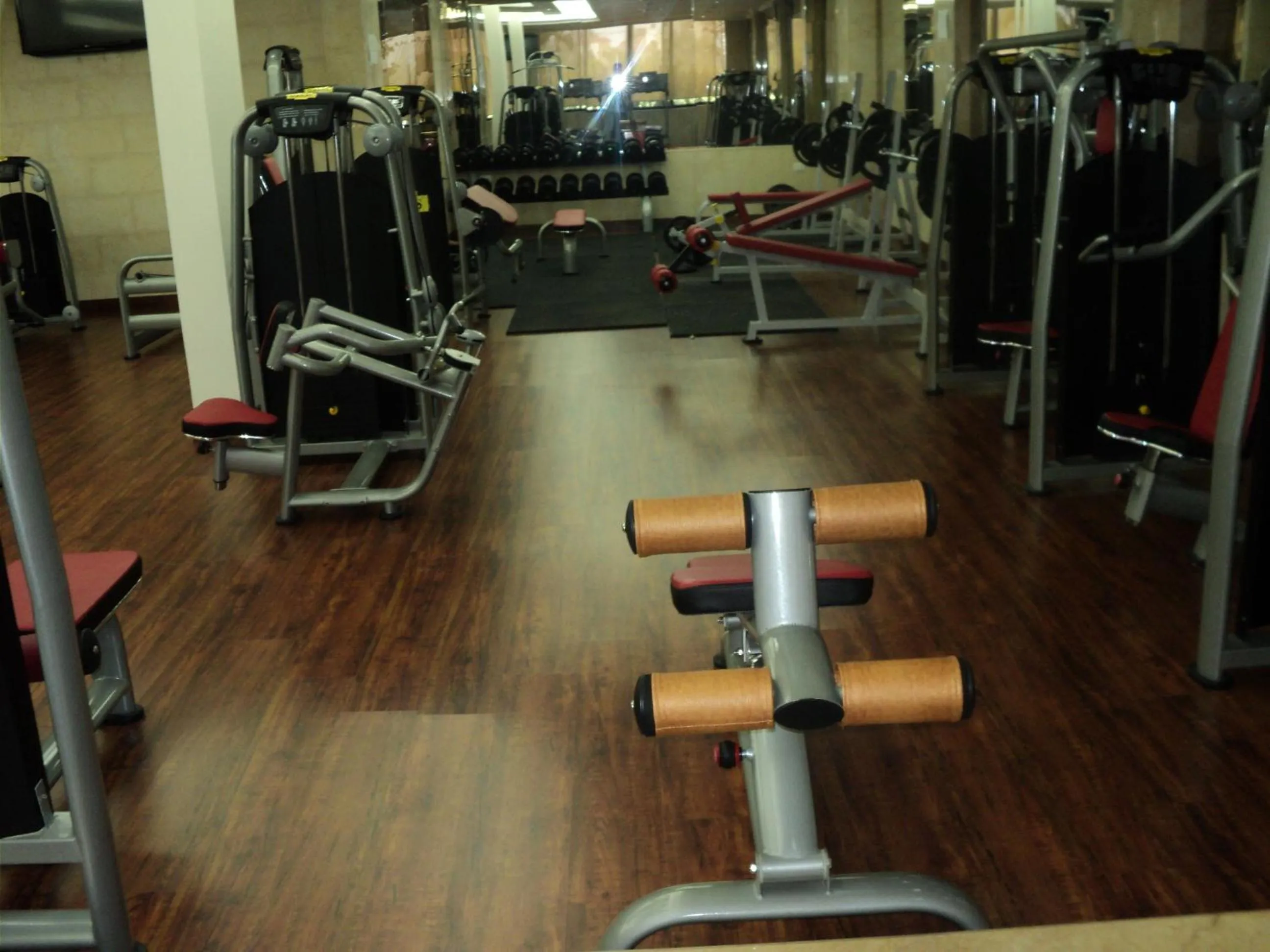 Fitness centre/facilities in Platinum Hotel