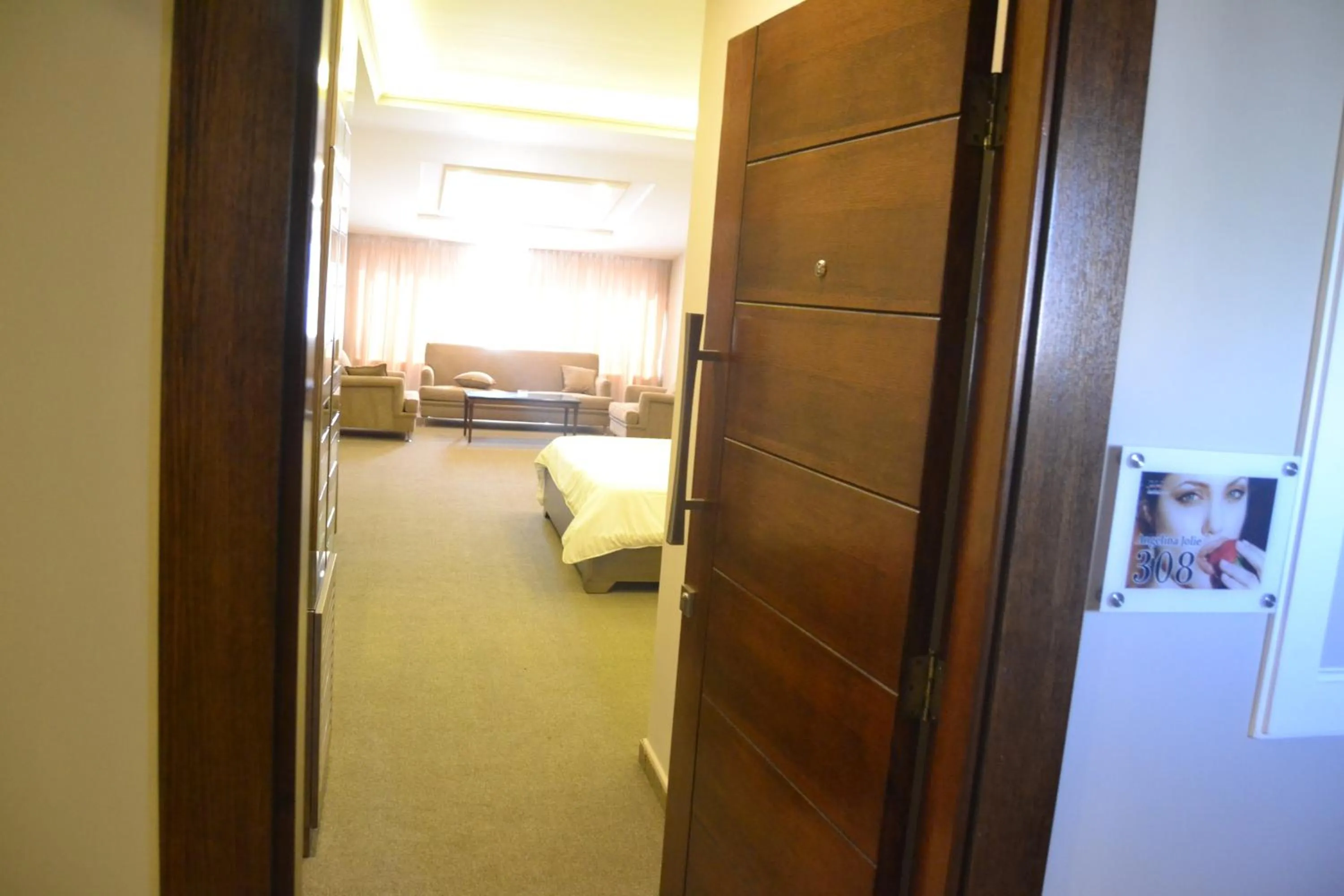 Decorative detail, Bed in Platinum Hotel