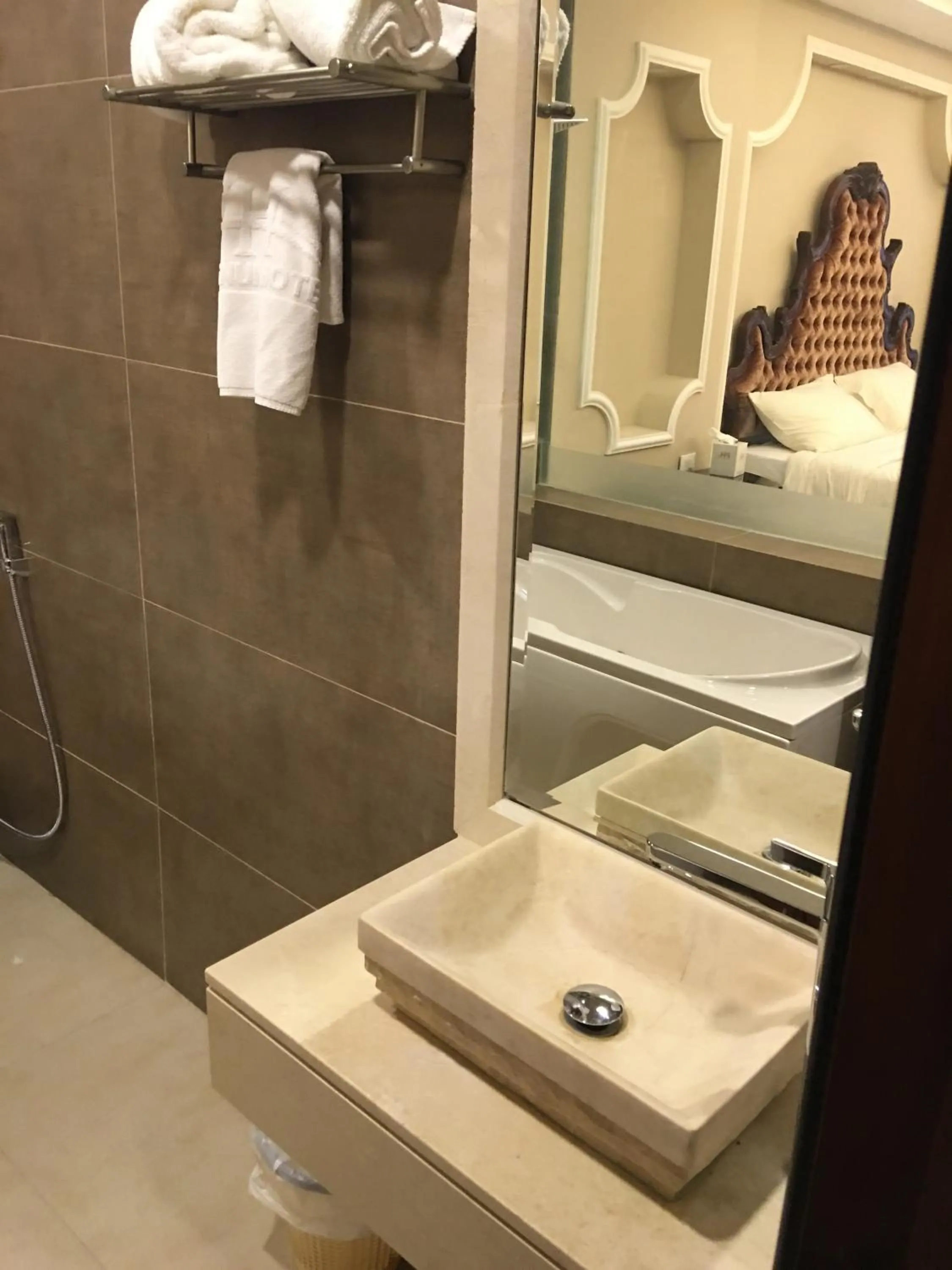 Bathroom in Platinum Hotel