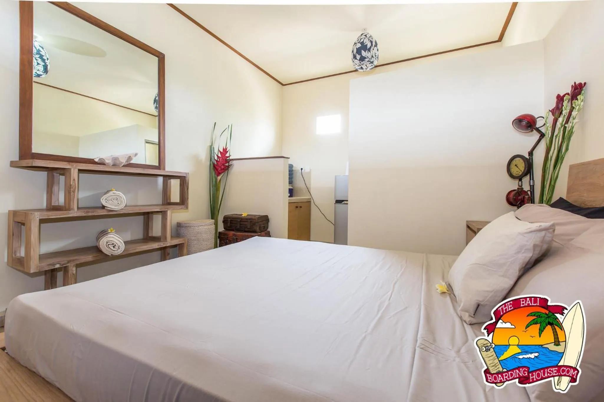 Bed in The Bali Boarding House