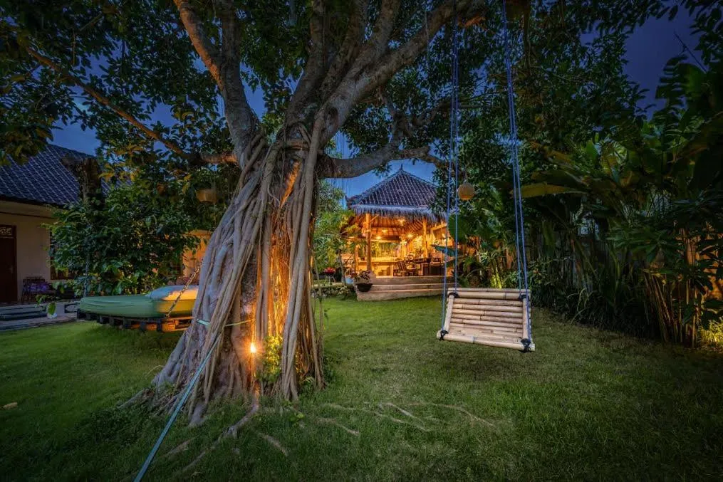 Garden in The Bali Boarding House