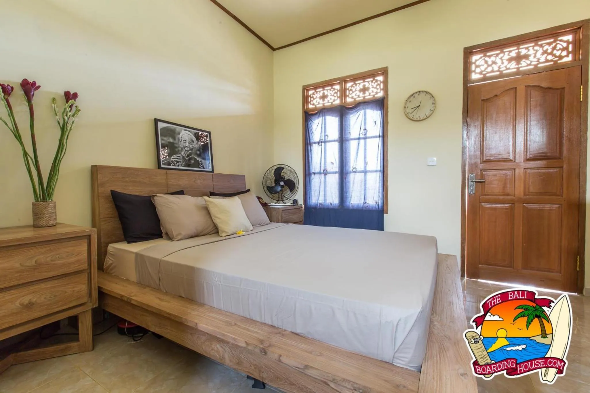 Bed in The Bali Boarding House