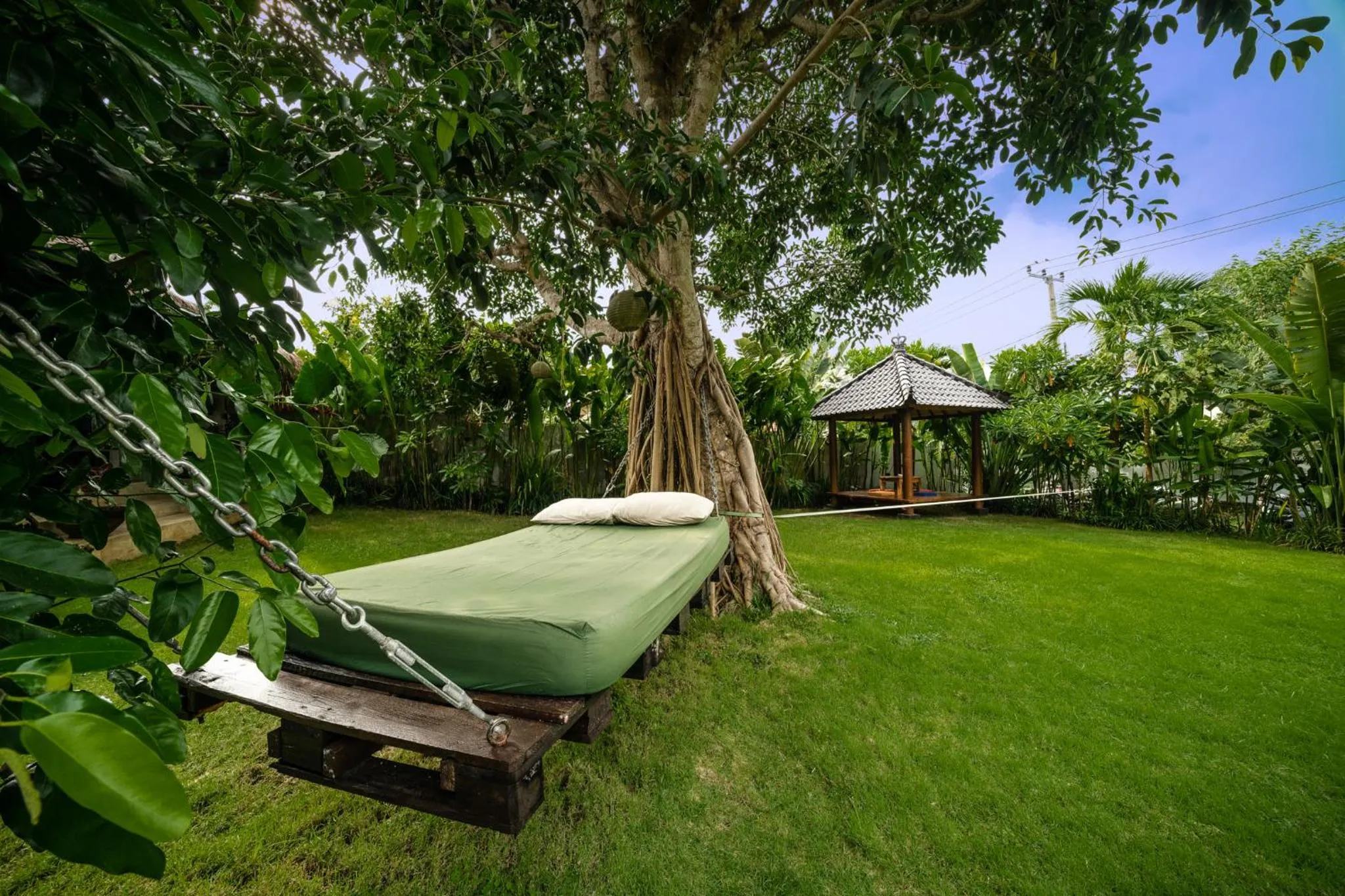 Garden in The Bali Boarding House