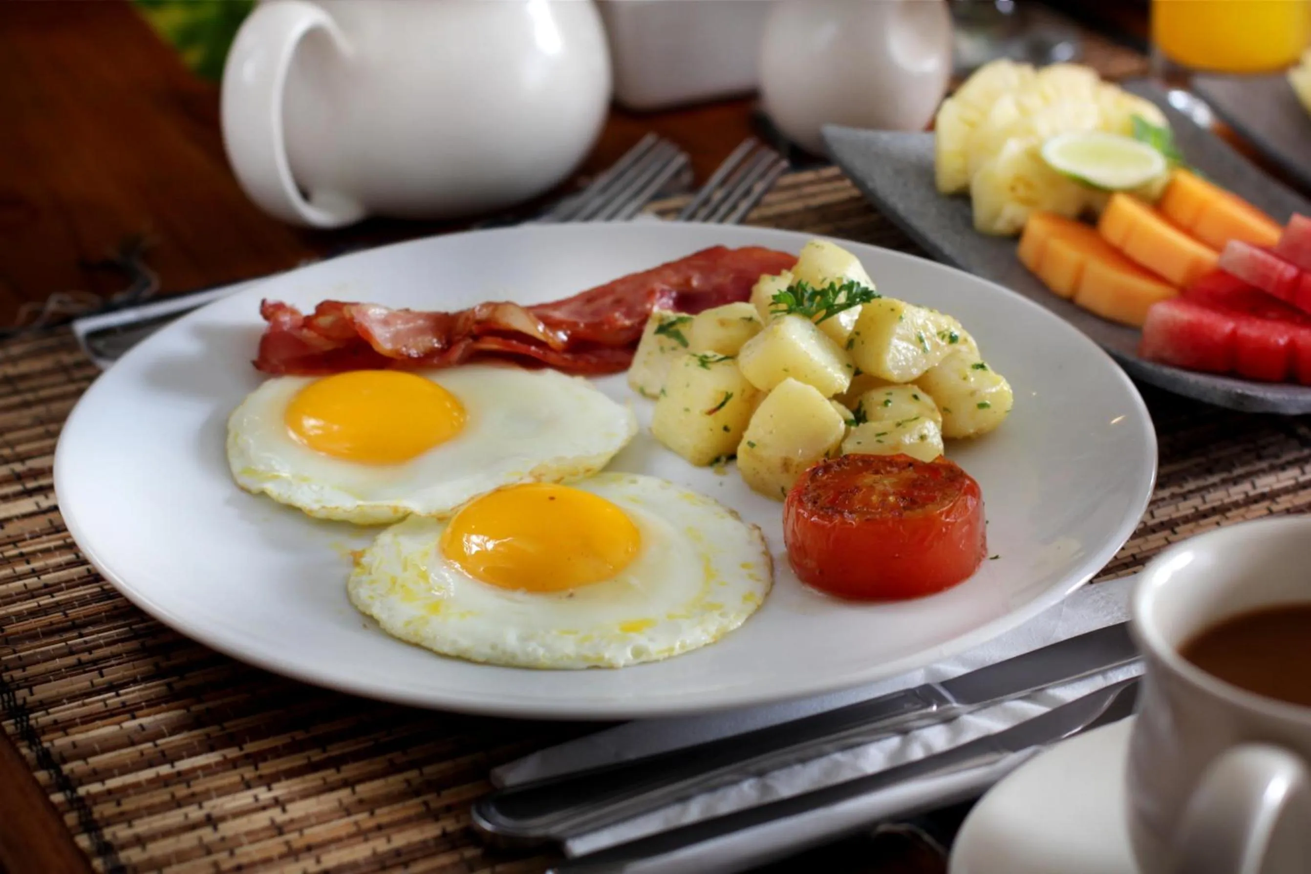 Breakfast in Sudha Villa Bali Baik-Baik