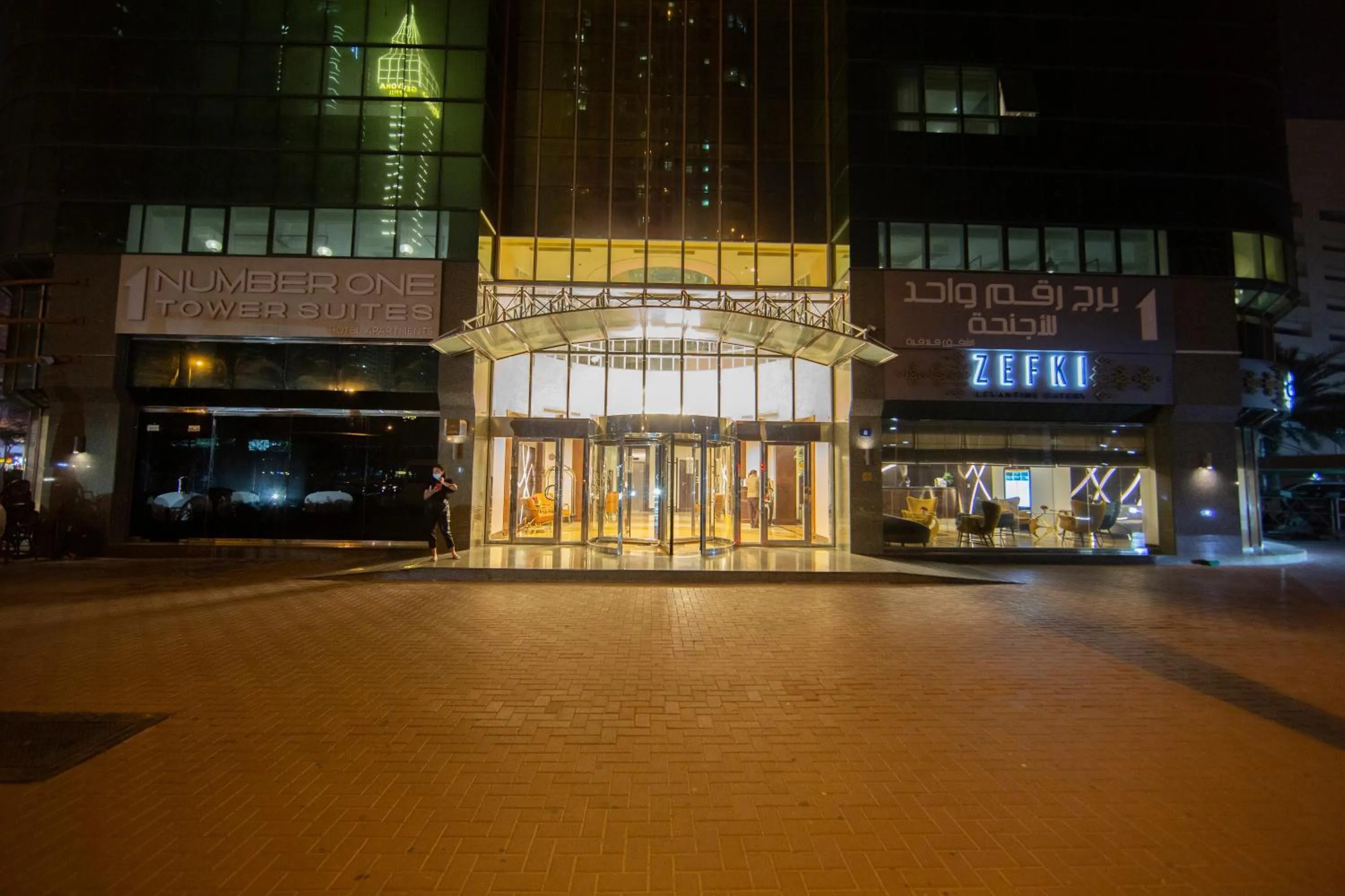 Property building in Number One Tower Suites