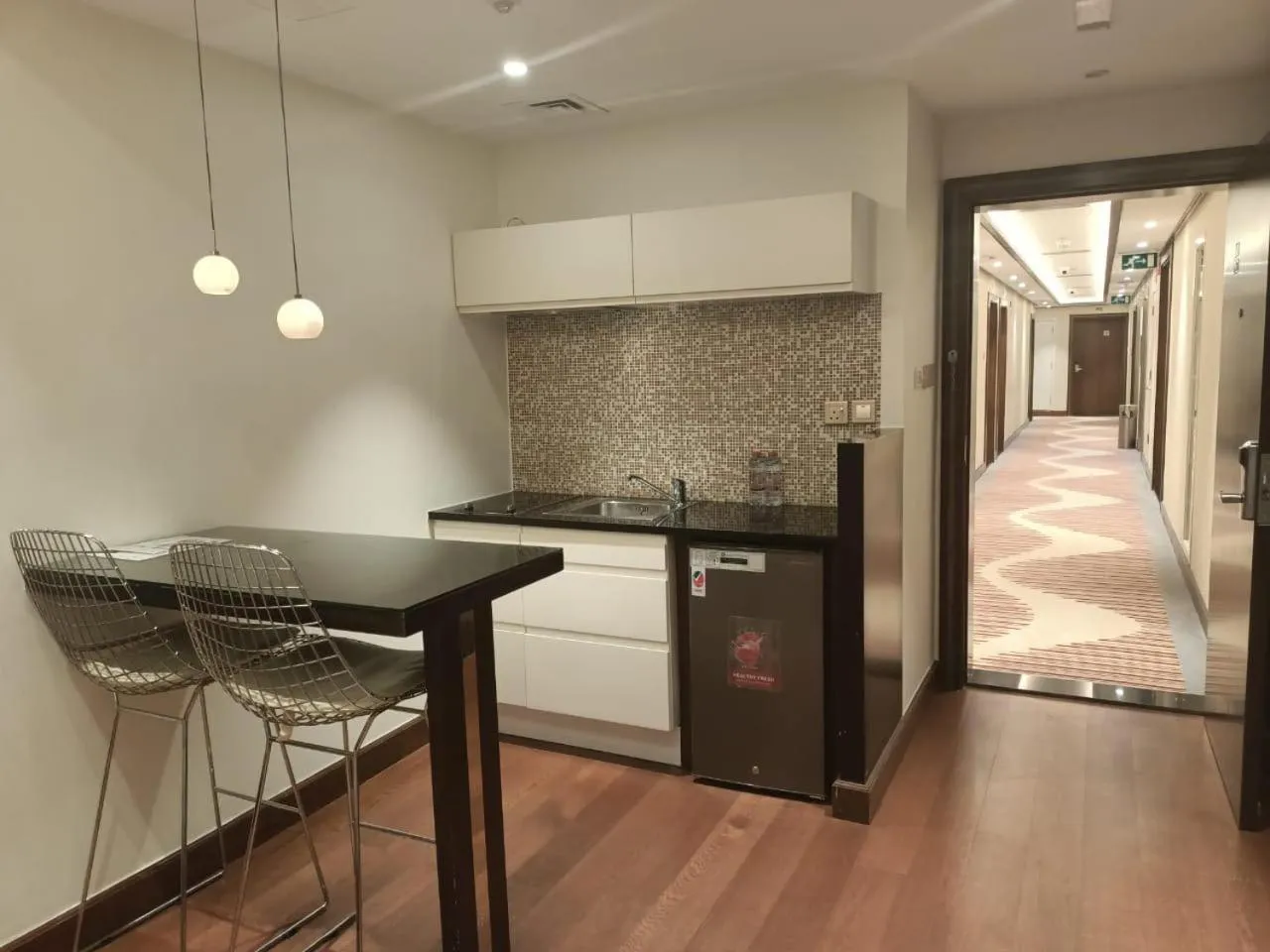 Kitchen or kitchenette in Number One Tower Suites