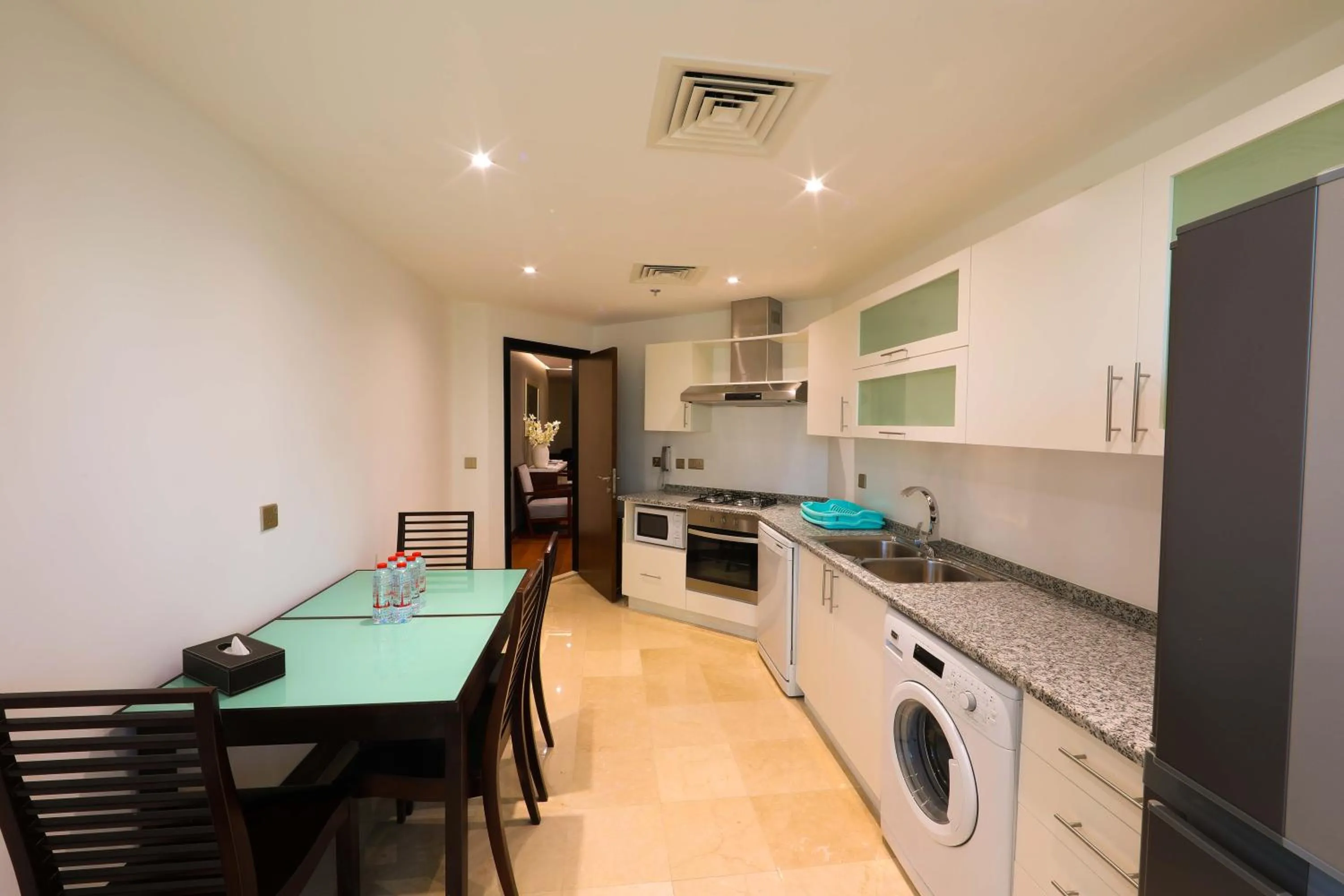 Kitchen or kitchenette in Number One Tower Suites