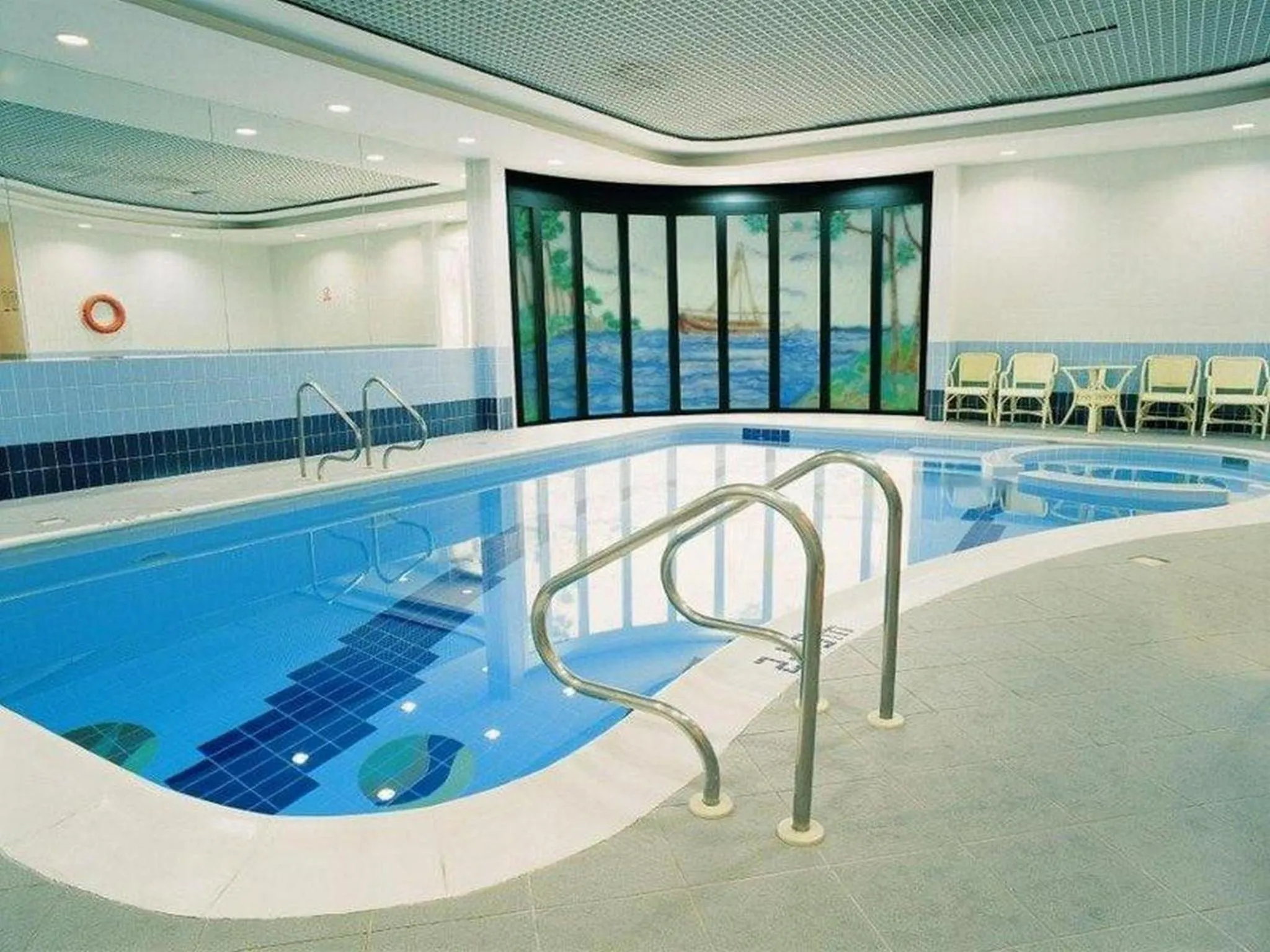 Swimming pool in Number One Tower Suites