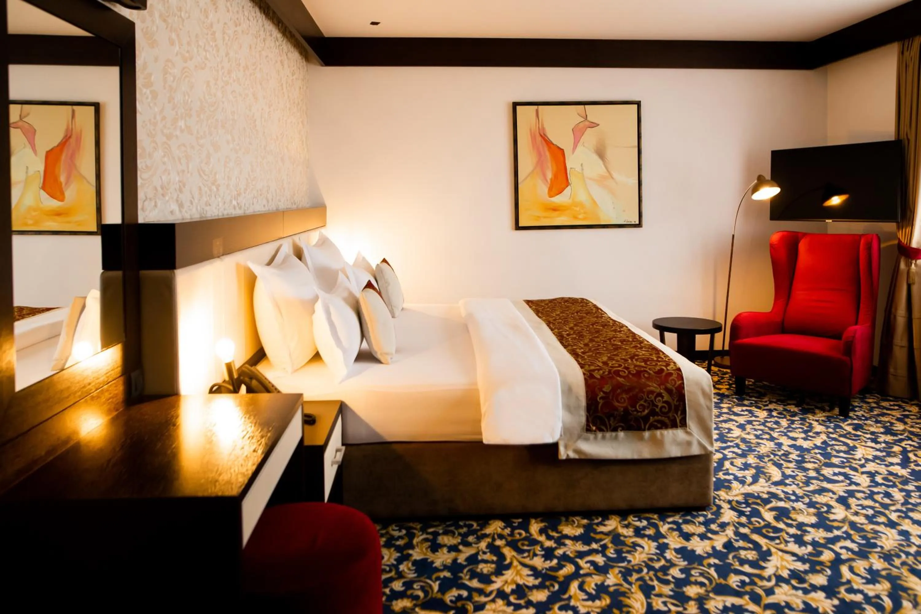 Bed in Malak Regency Hotel