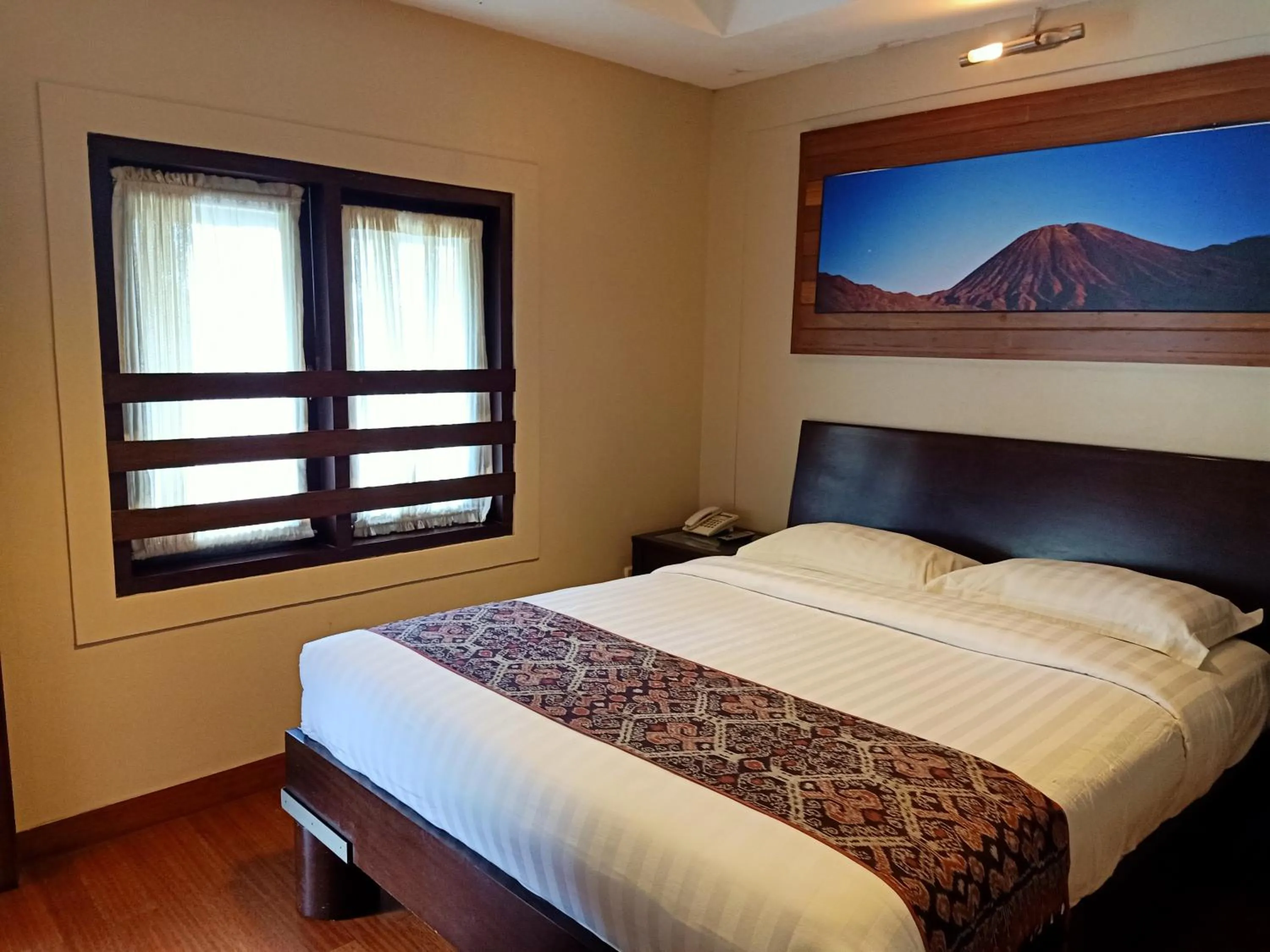 Bed in Jiwa Jawa Resort Bromo