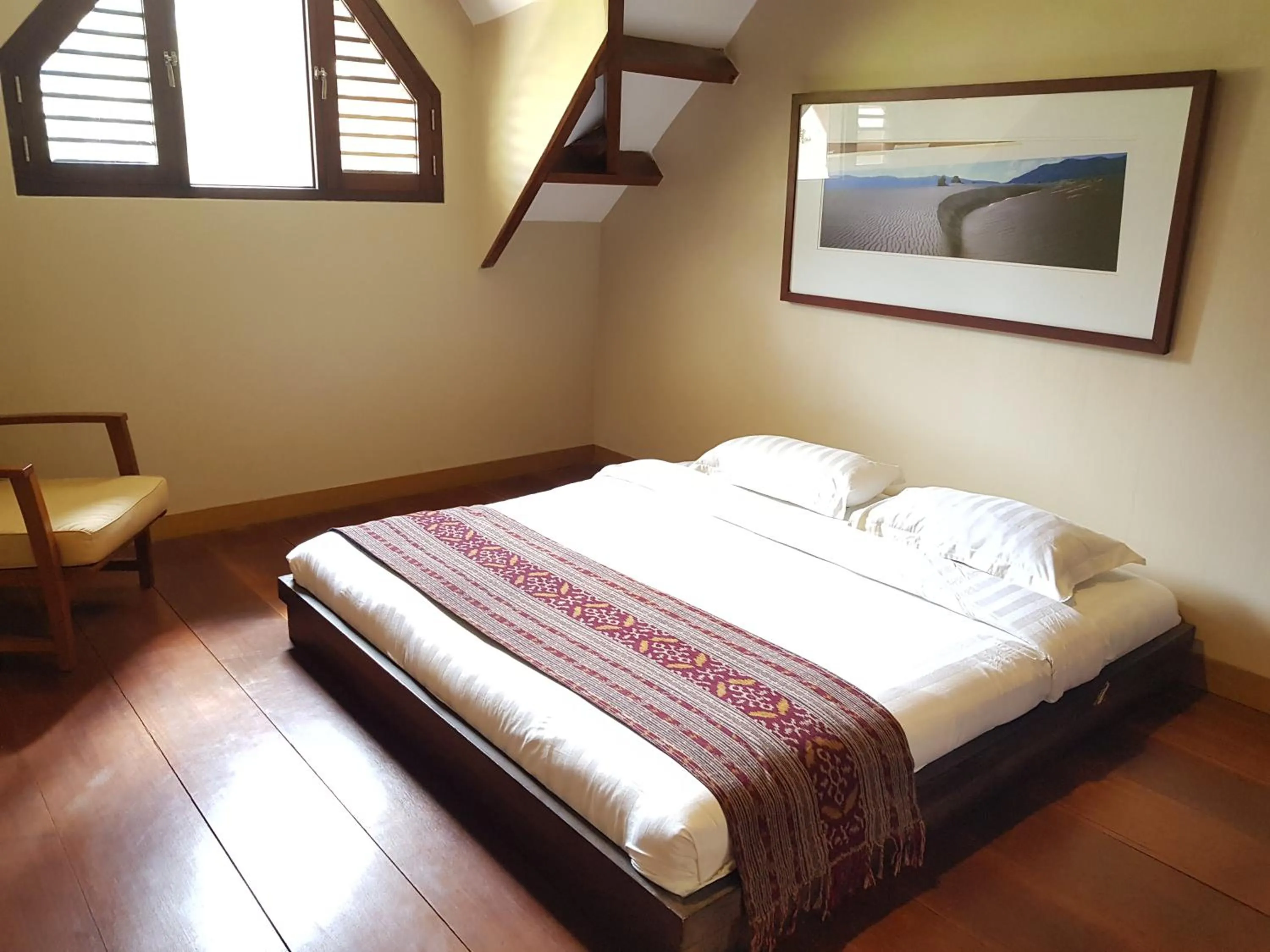 Bed in Jiwa Jawa Resort Bromo