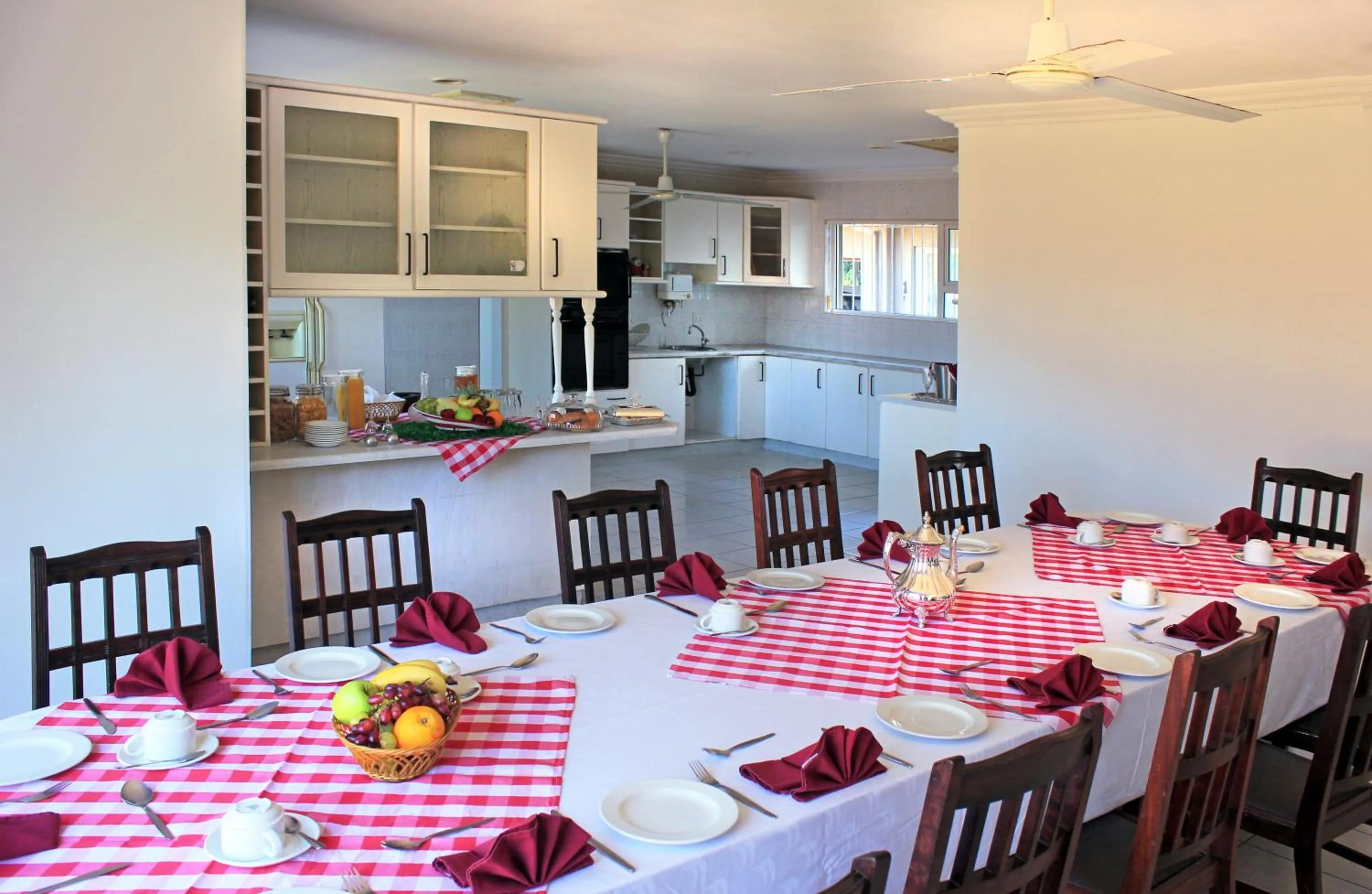 Dining area in Durban Manor Guest House