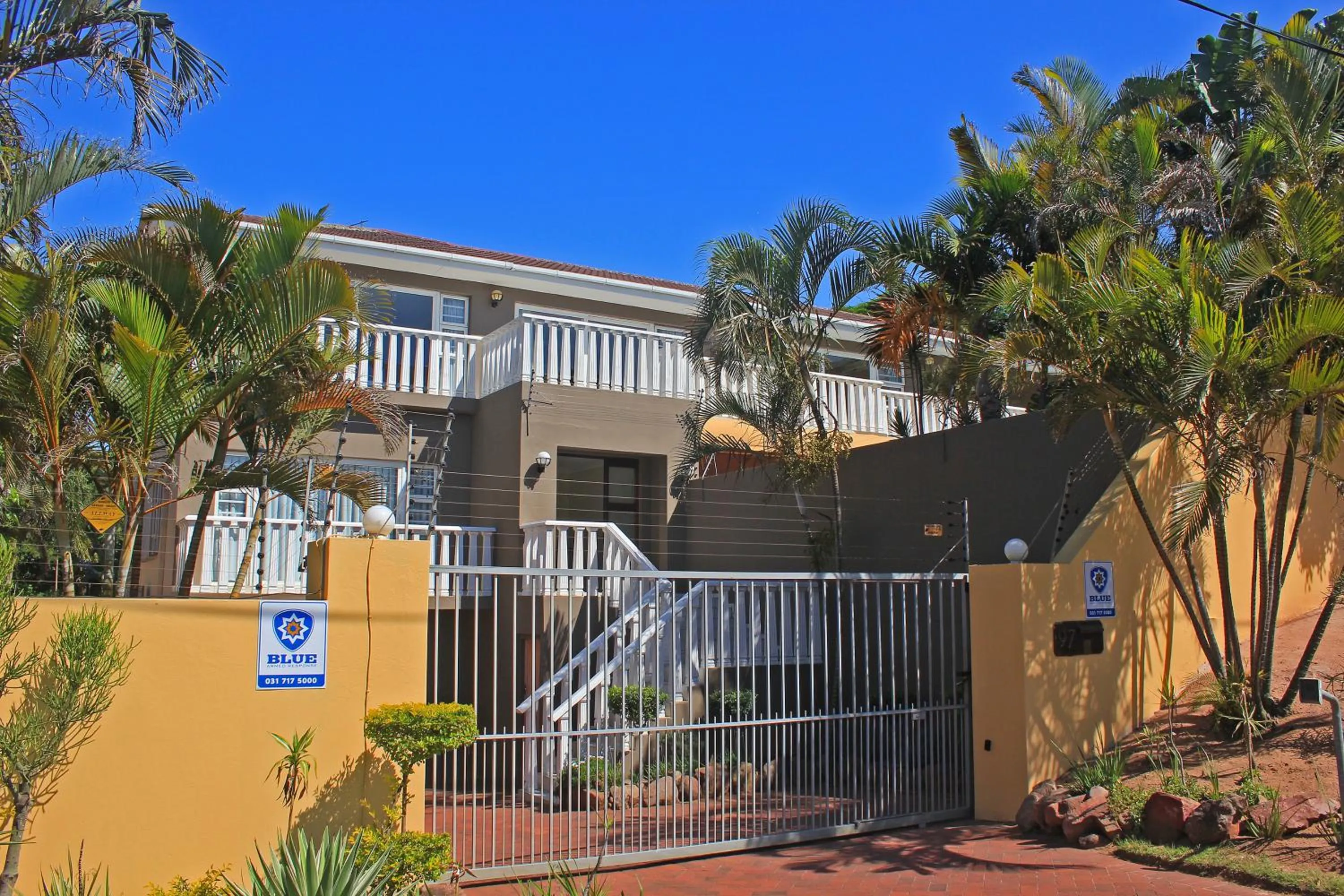 Facade/entrance in Durban Manor Guest House