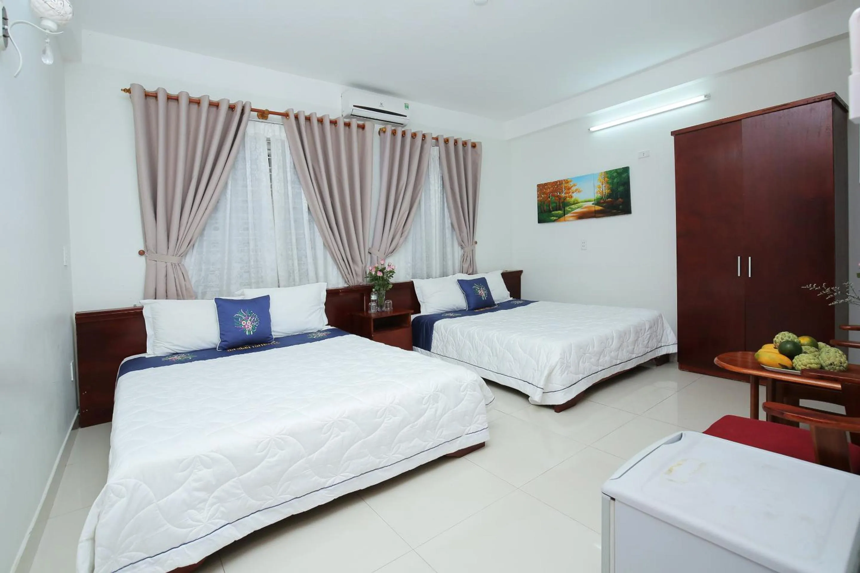 Bed in An Bình Tài Hotel