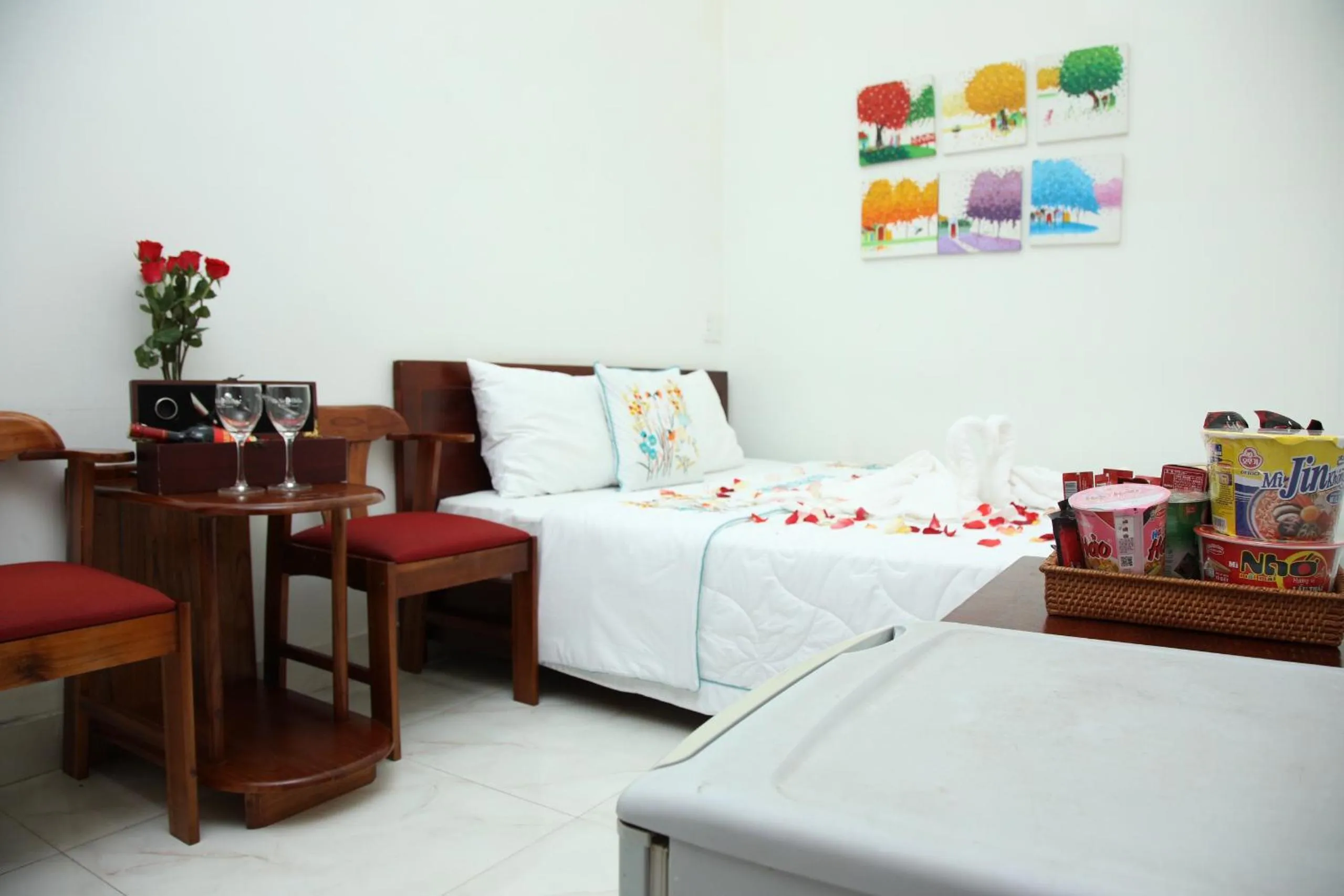 Bed in An Bình Tài Hotel