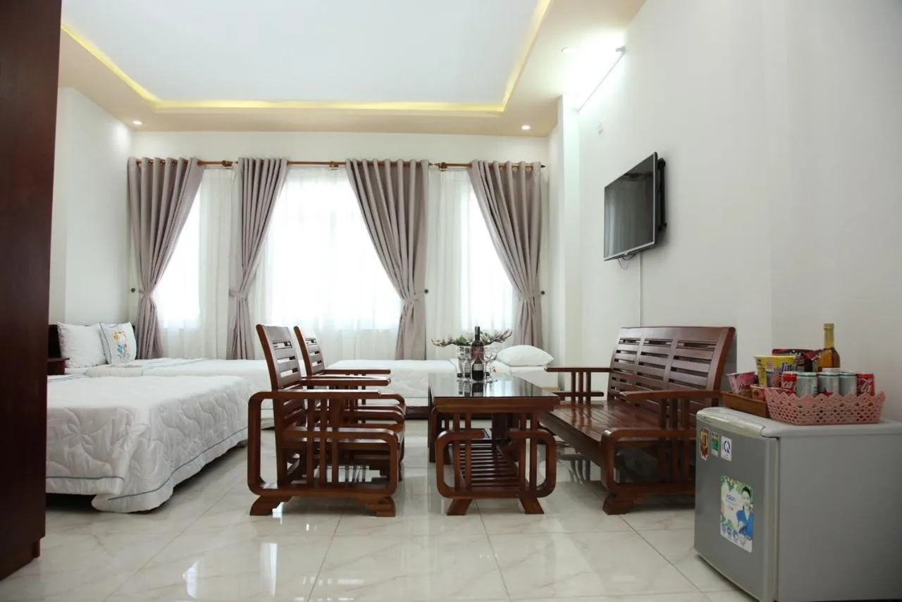 Bed in An Bình Tài Hotel