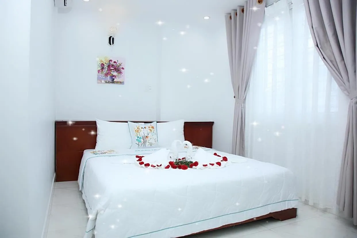 Bed in An Bình Tài Hotel