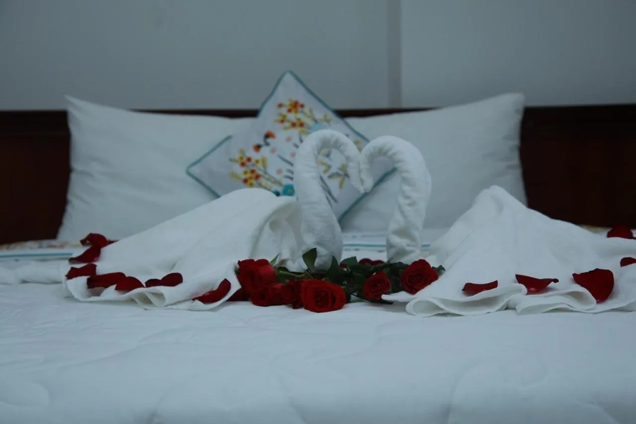 Bed in An Bình Tài Hotel