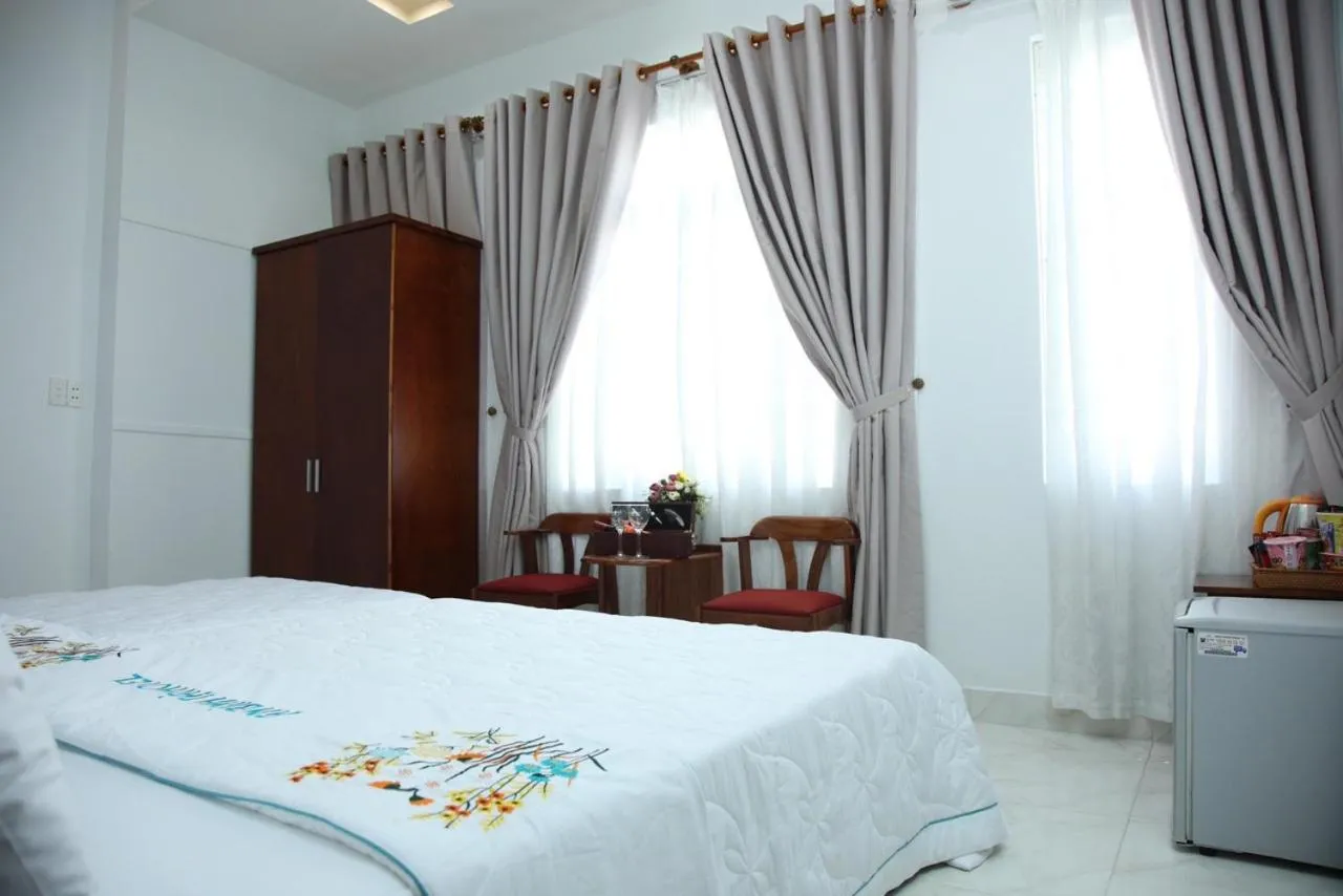 Bed in An Bình Tài Hotel