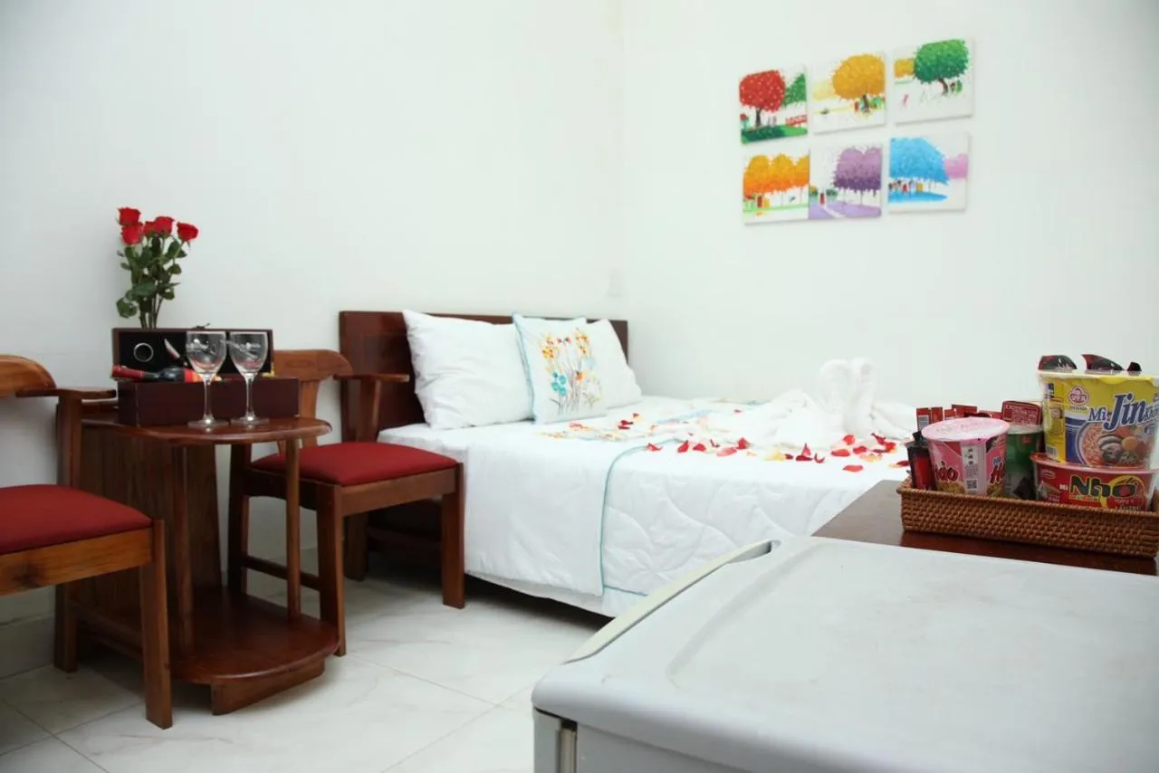 Bed in An Bình Tài Hotel