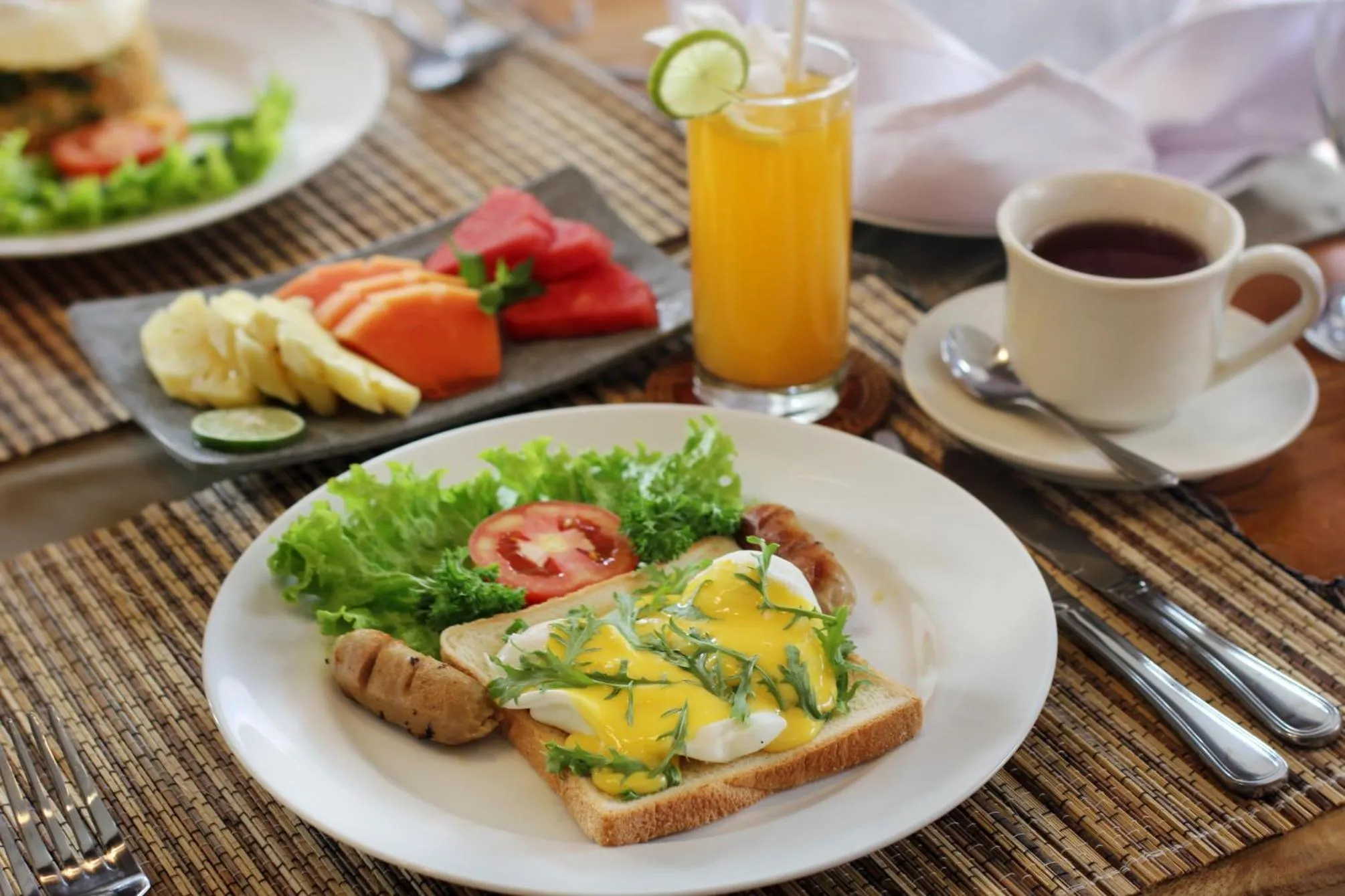 Breakfast in Sudha Villa Bali Anyelir
