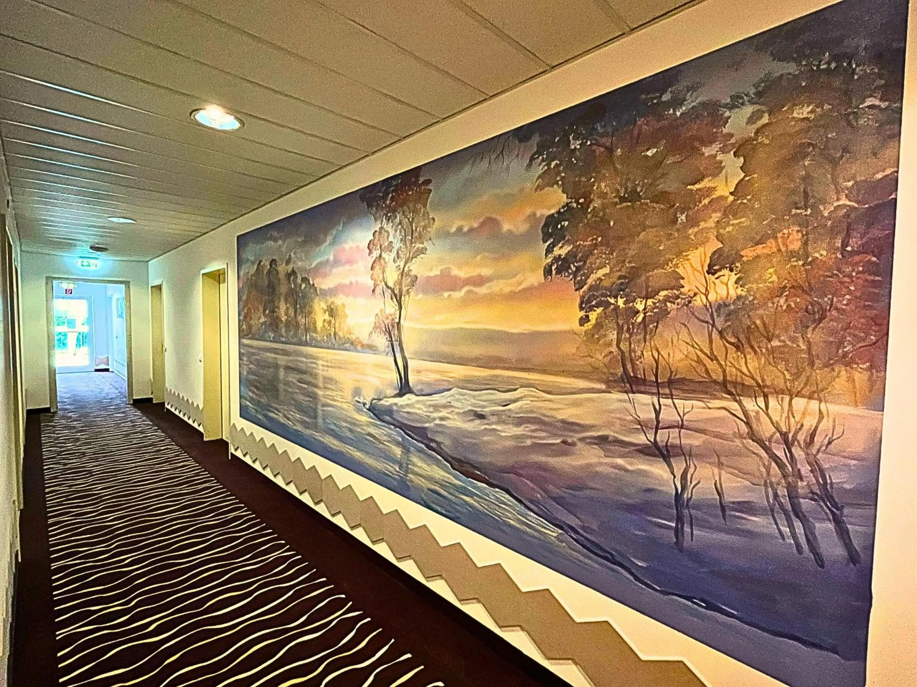 Decorative detail in Hotel Thannhof