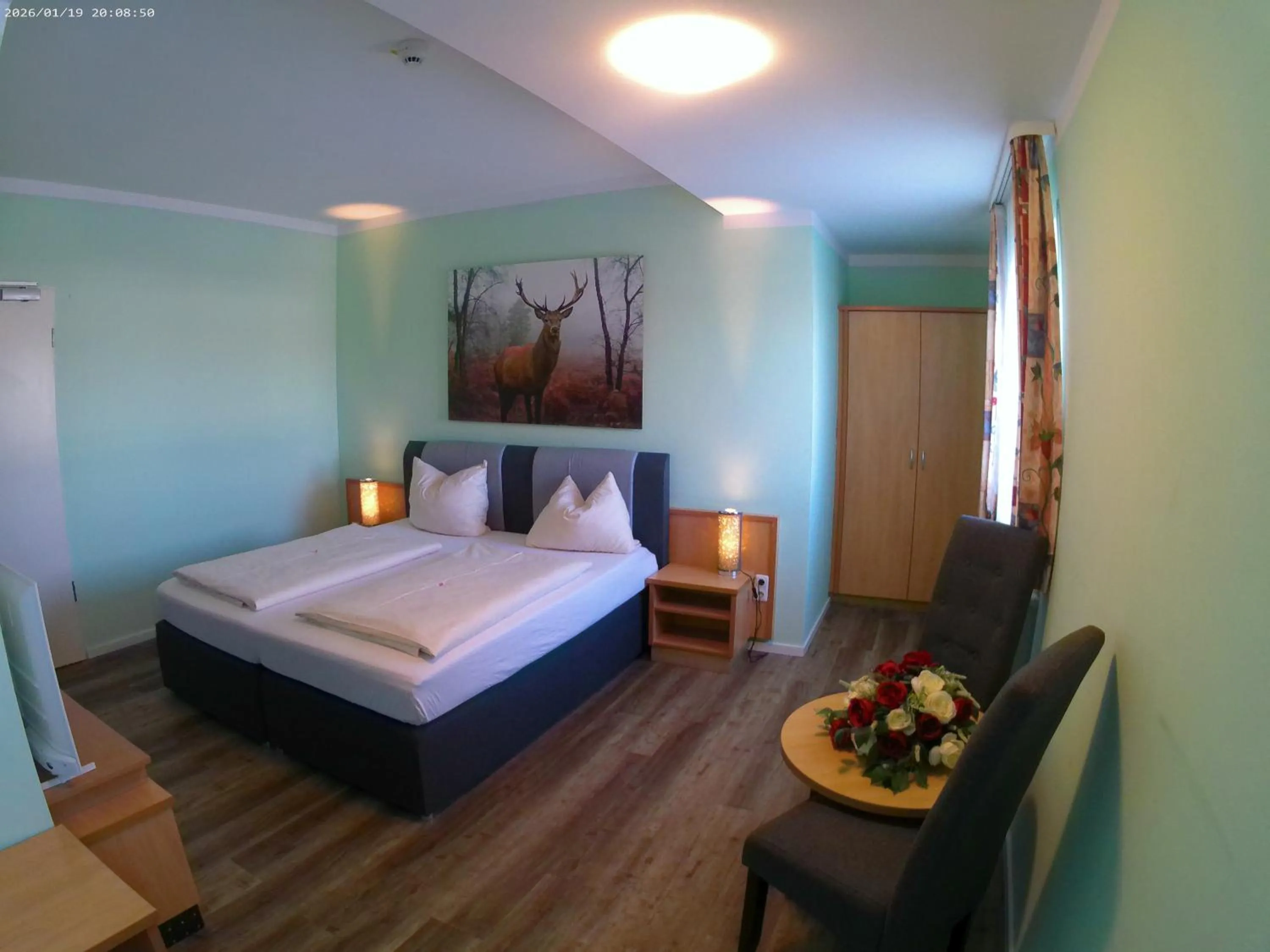 Bed in Hotel Thannhof