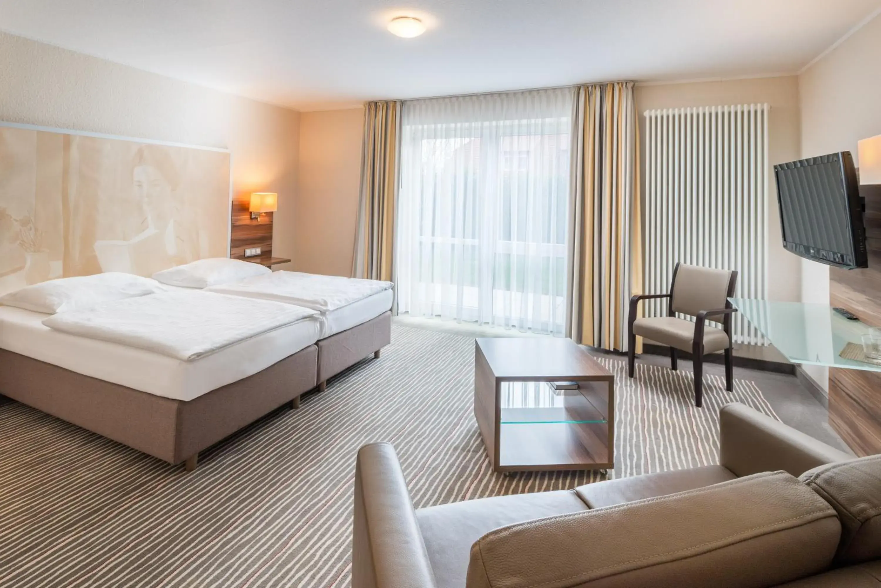 Large Double Room - single occupancy in Balland's Hotel & Restaurant Large Double Room - single occupancy in Balland's Hotel & Restaurant