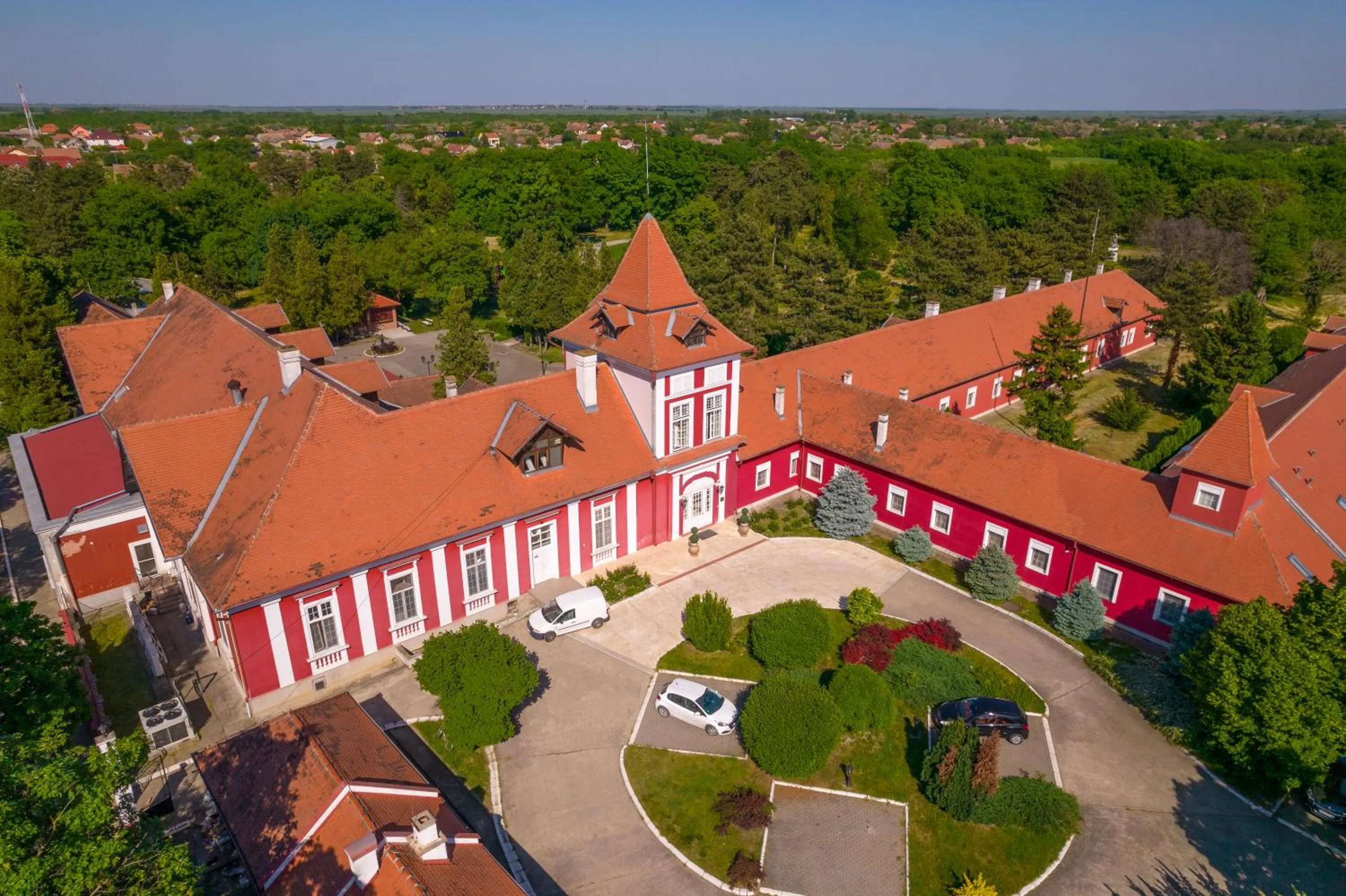 Bird's eye view in Kaštel Ečka