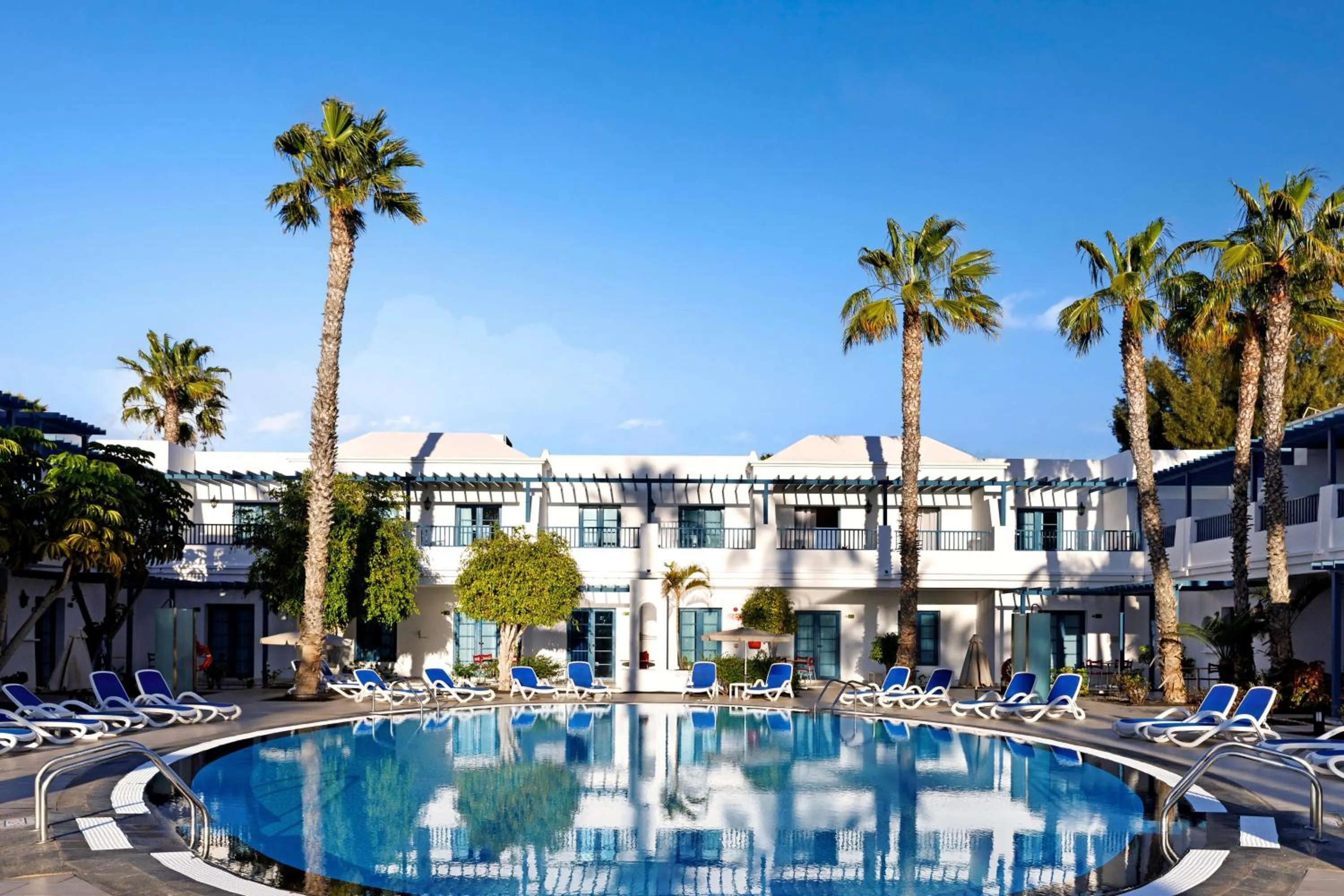 Swimming pool in THB Tropical Island