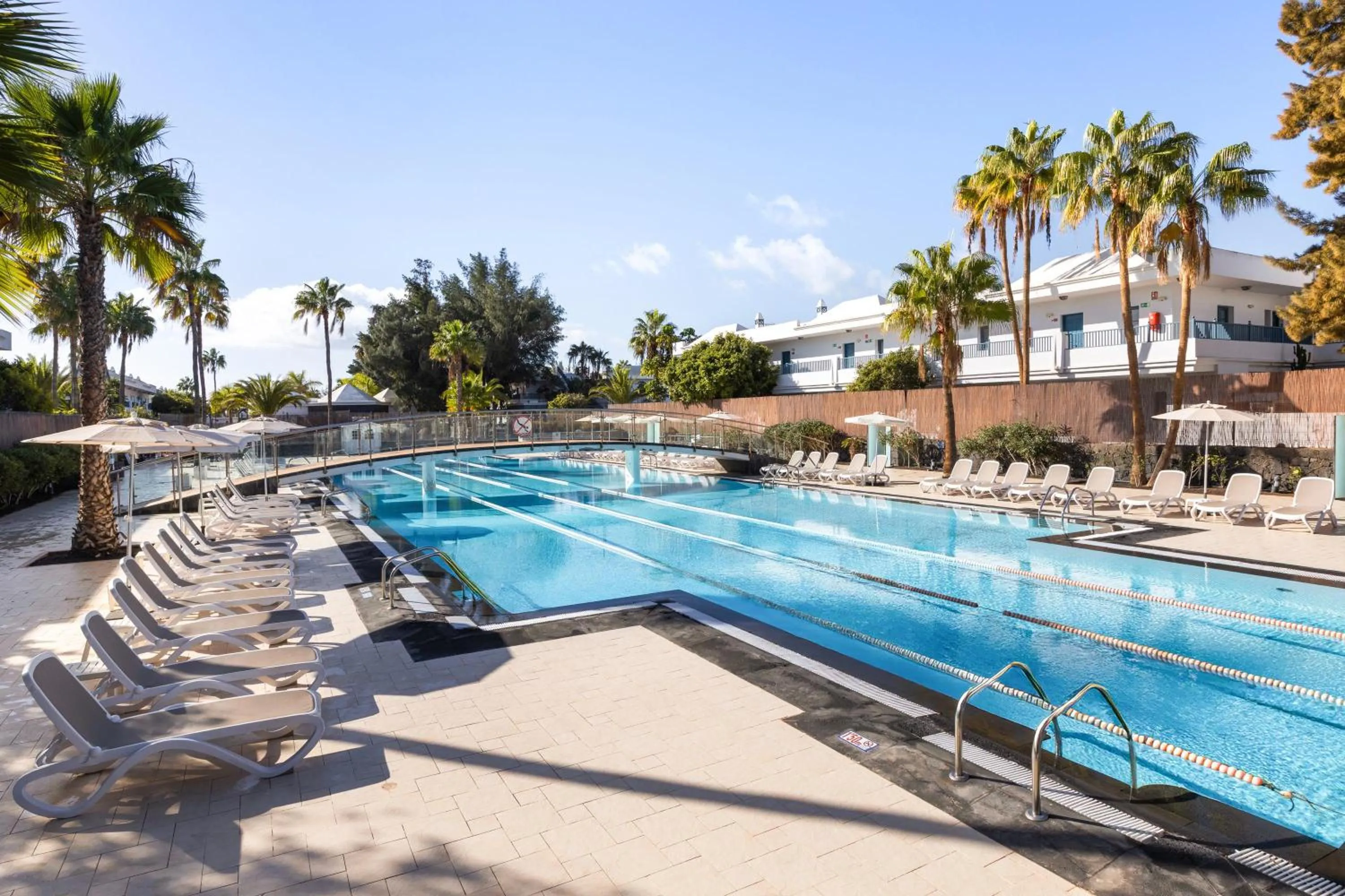 Swimming pool in THB Tropical Island