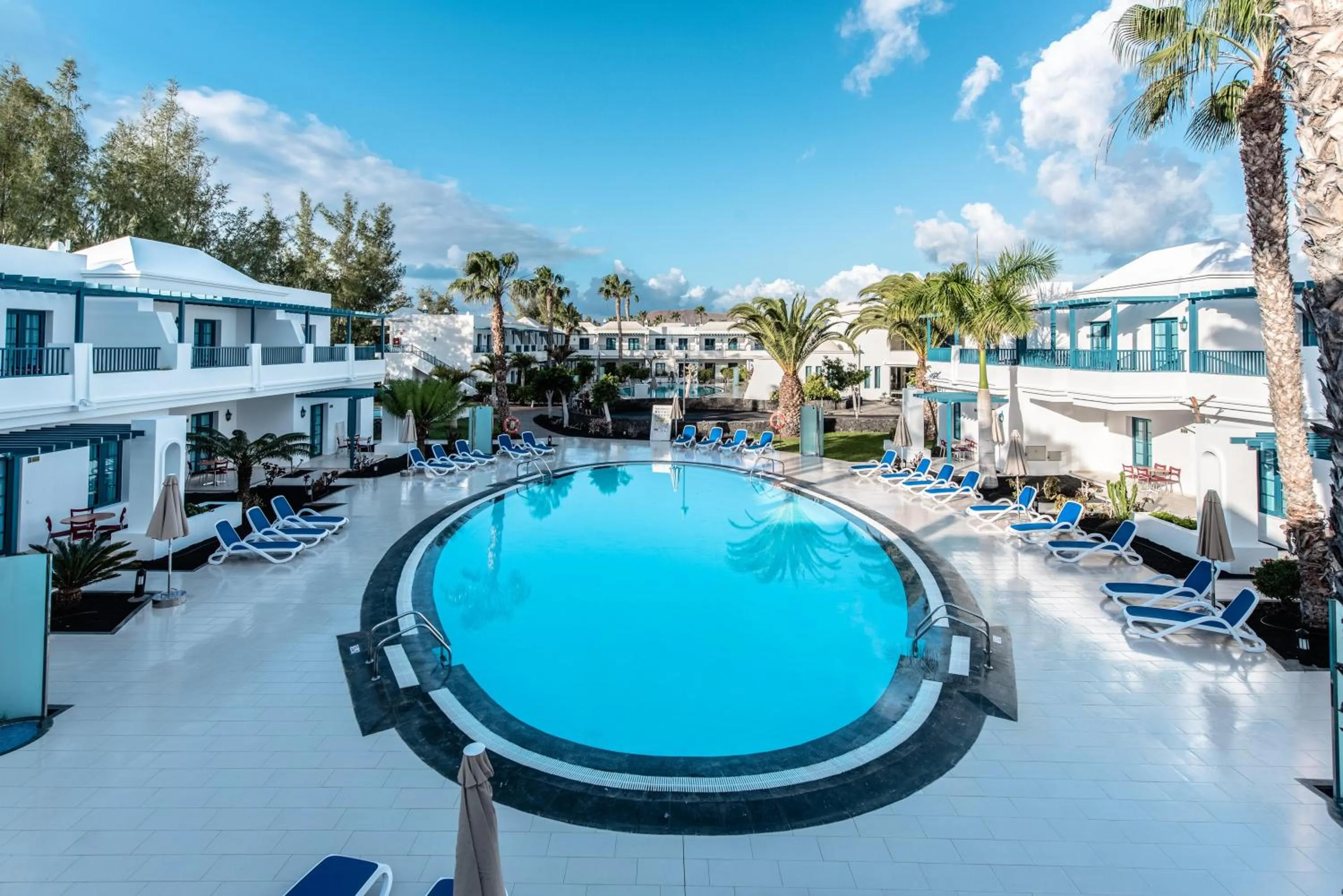 Swimming pool in THB Tropical Island