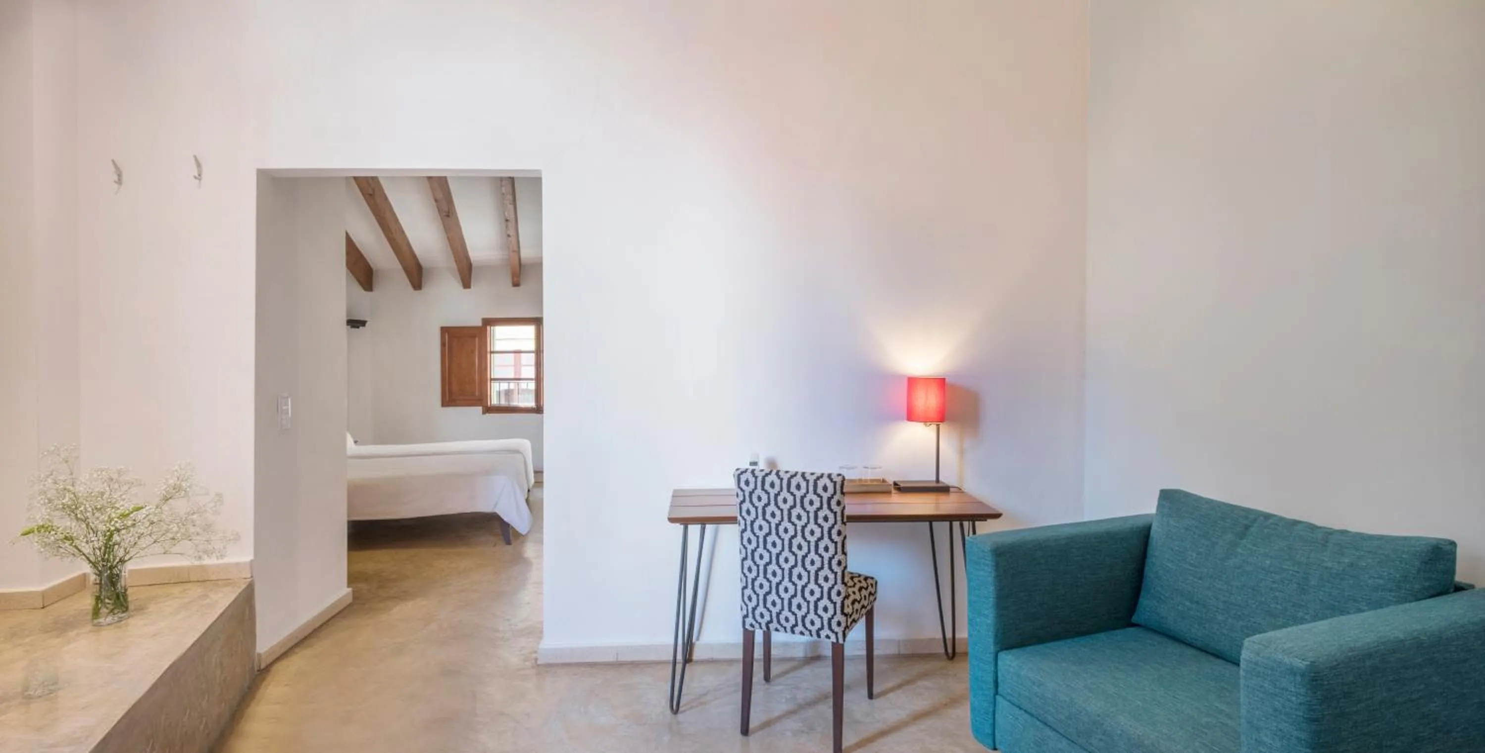 Photo of the whole room, Bed in Palau Sa Font