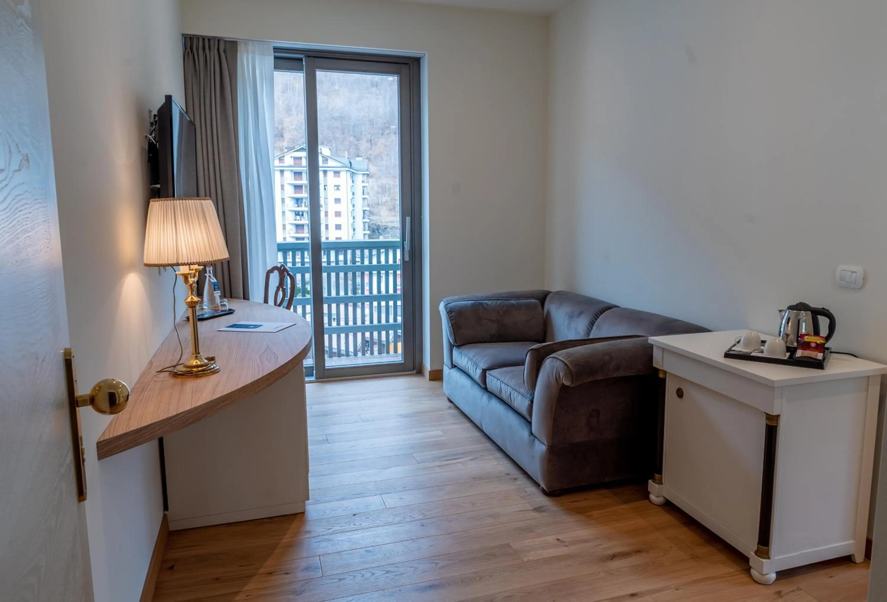 Living room in Cristallo Wellness Hotel