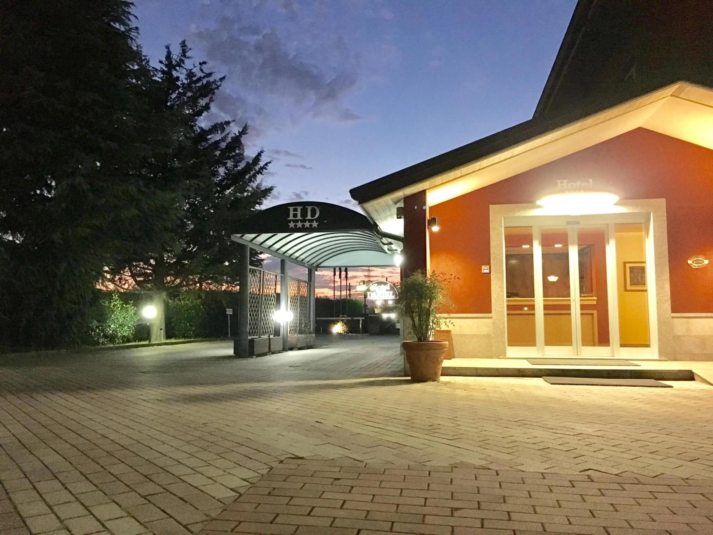 Garden in Hotel Daniel