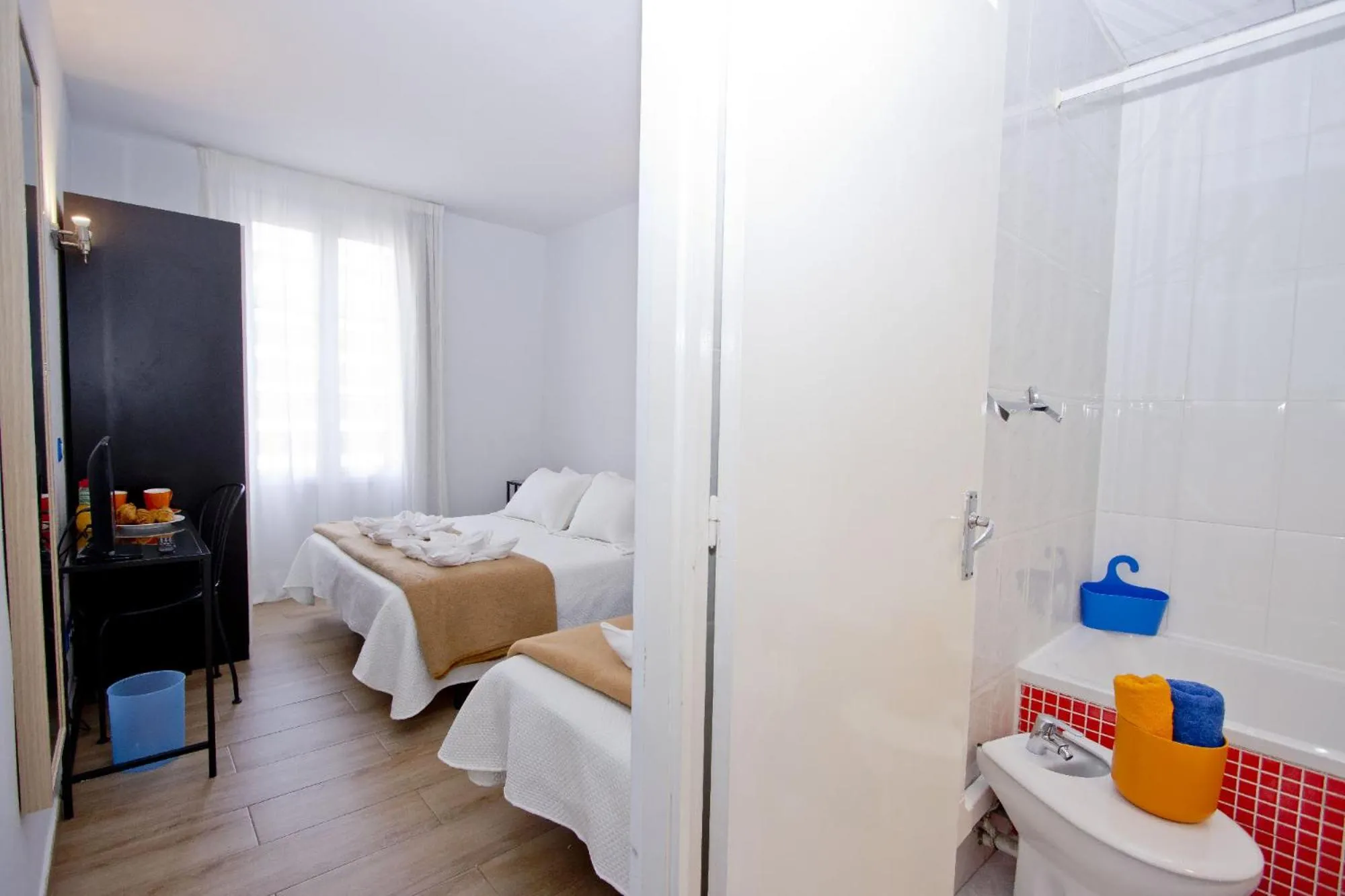 Bed in Barcelona City Hotel