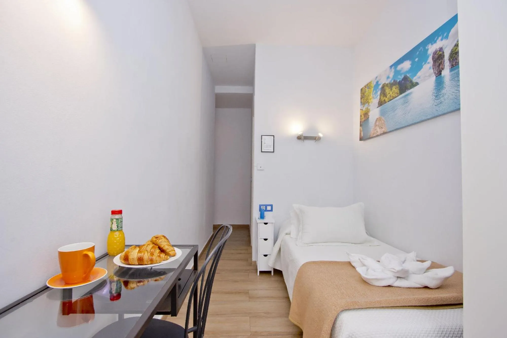 Bed in Barcelona City Hotel