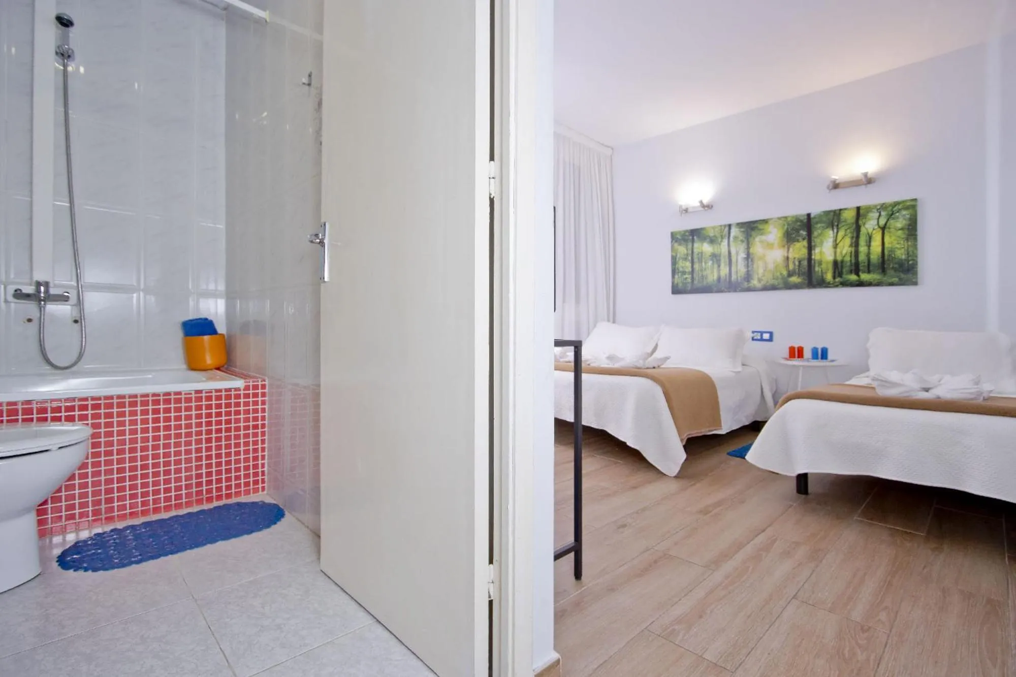 Bed in Barcelona City Hotel