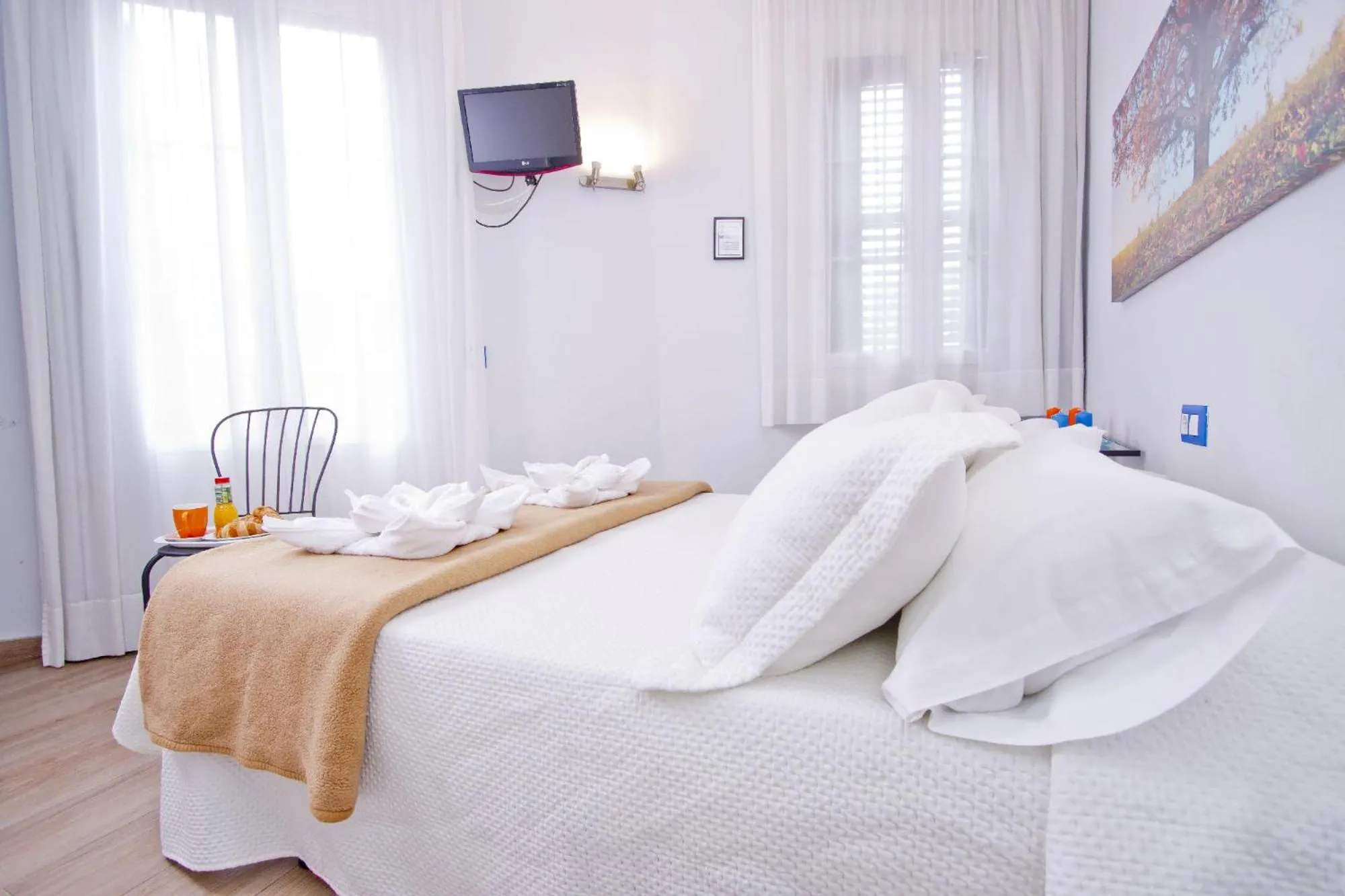 Bed in Barcelona City Hotel