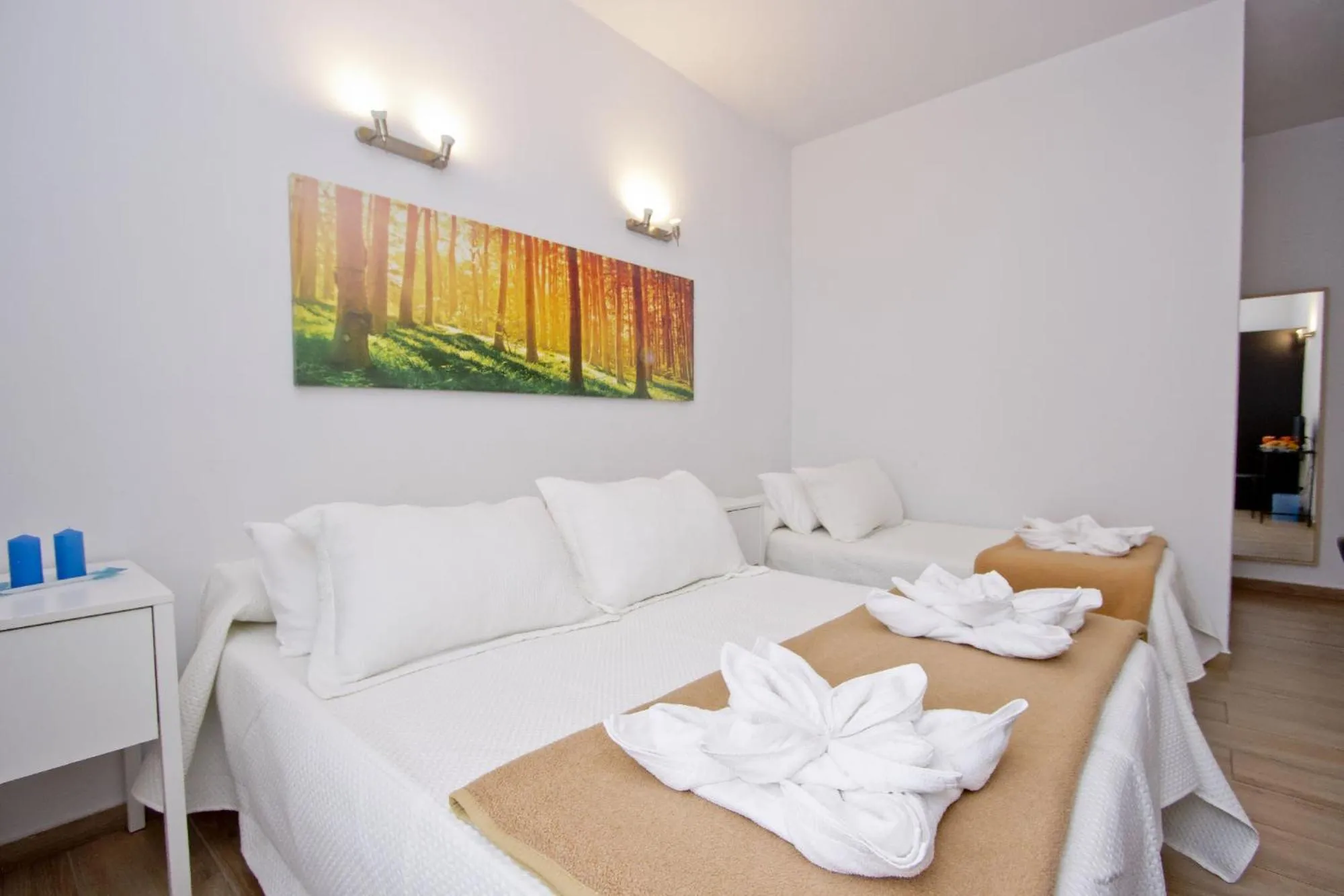 Bed in Barcelona City Hotel