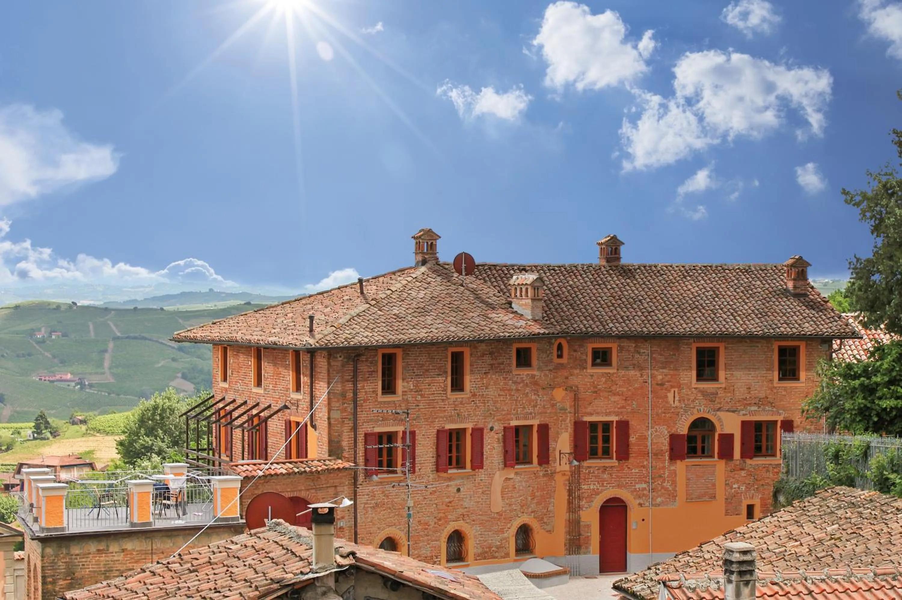Property building in Villa Pesce, Mombaruzzo