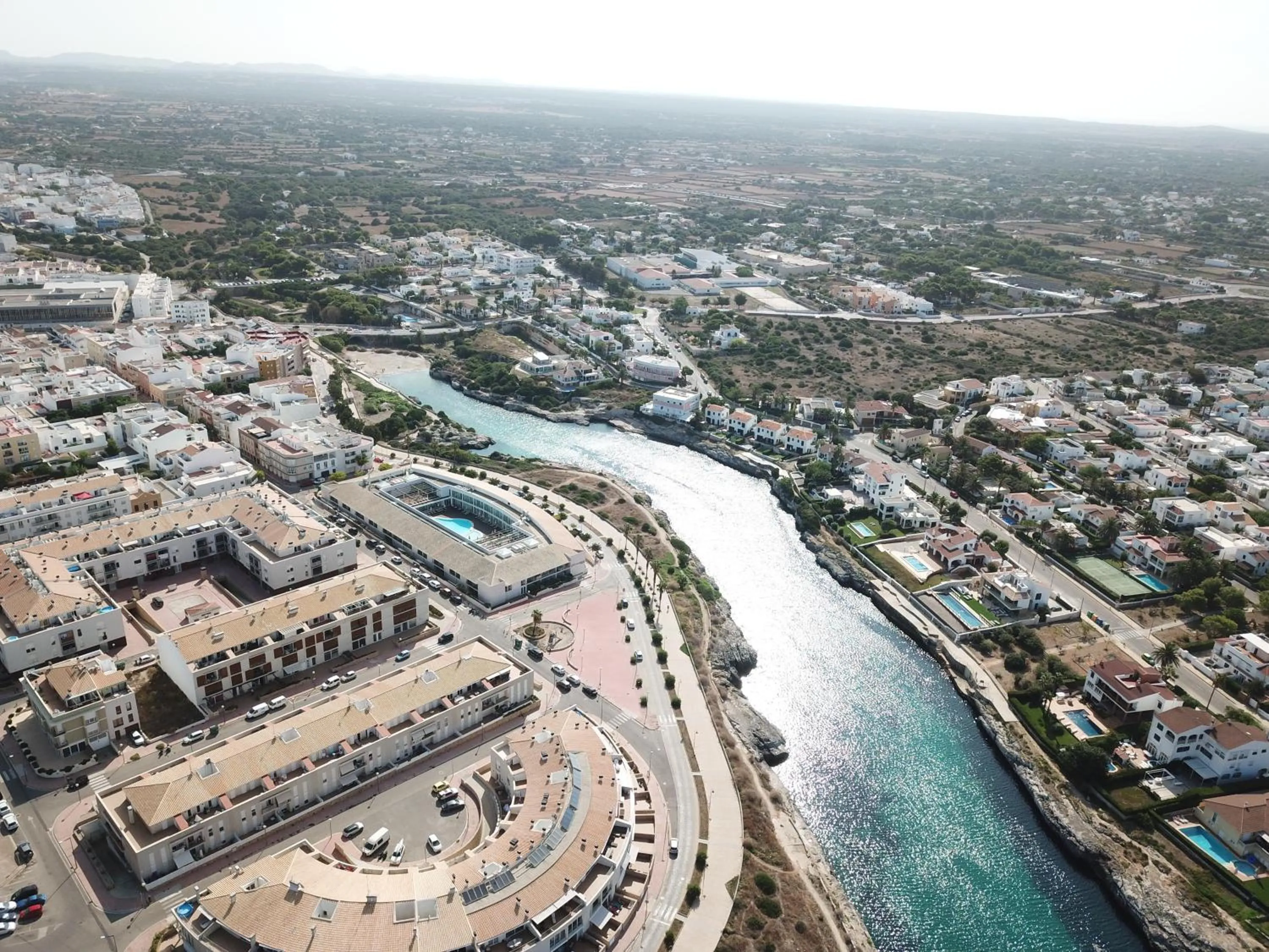 Bird's eye view in Cala Bona y Mar Blava