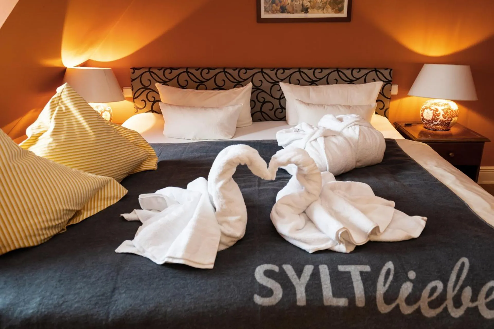 Bedroom, Bed in Hotel Parkresidenz Christian VIII