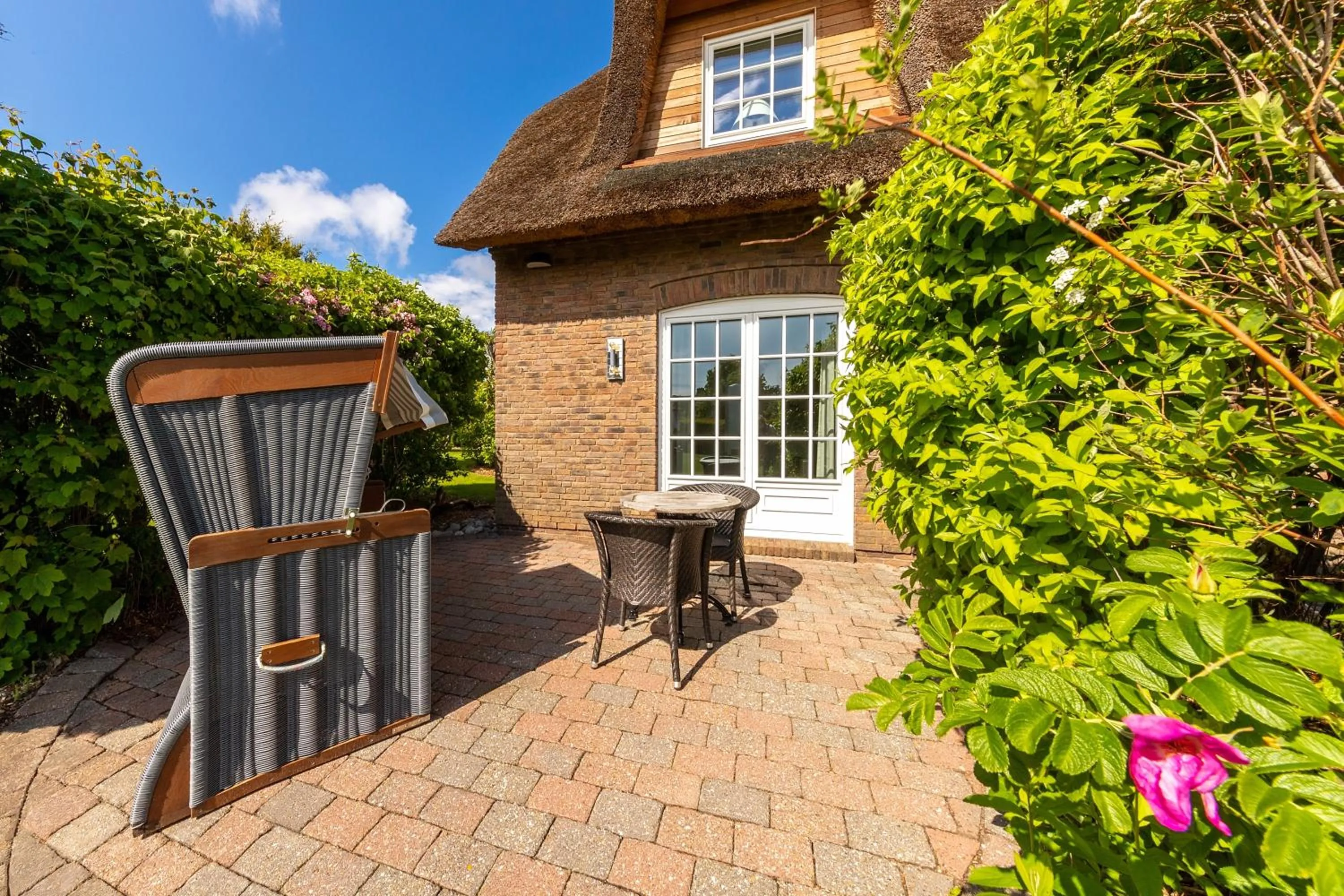Balcony/Terrace in Hotel Parkresidenz Christian VIII